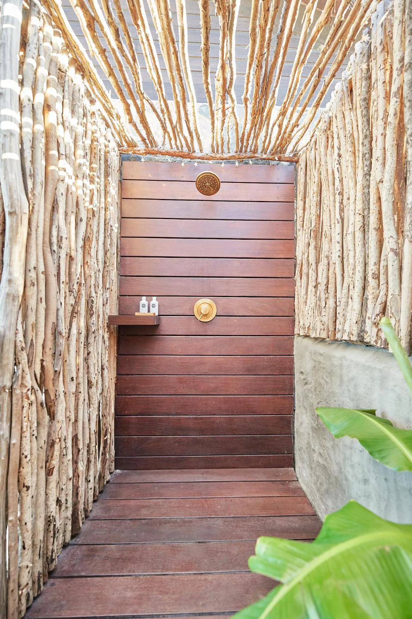 Shower in The Aerial, BVI