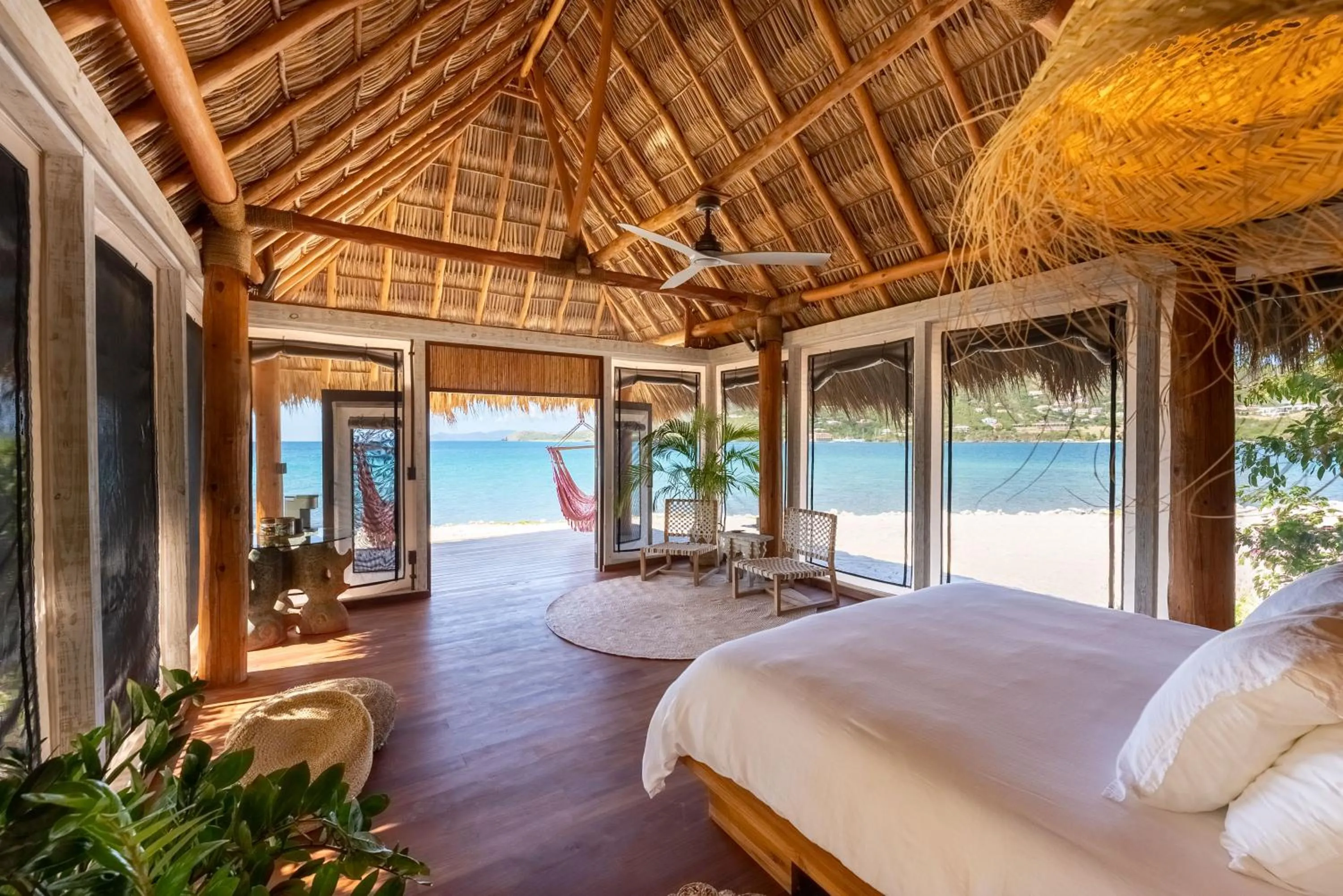 Photo of the whole room, Bed in The Aerial, BVI
