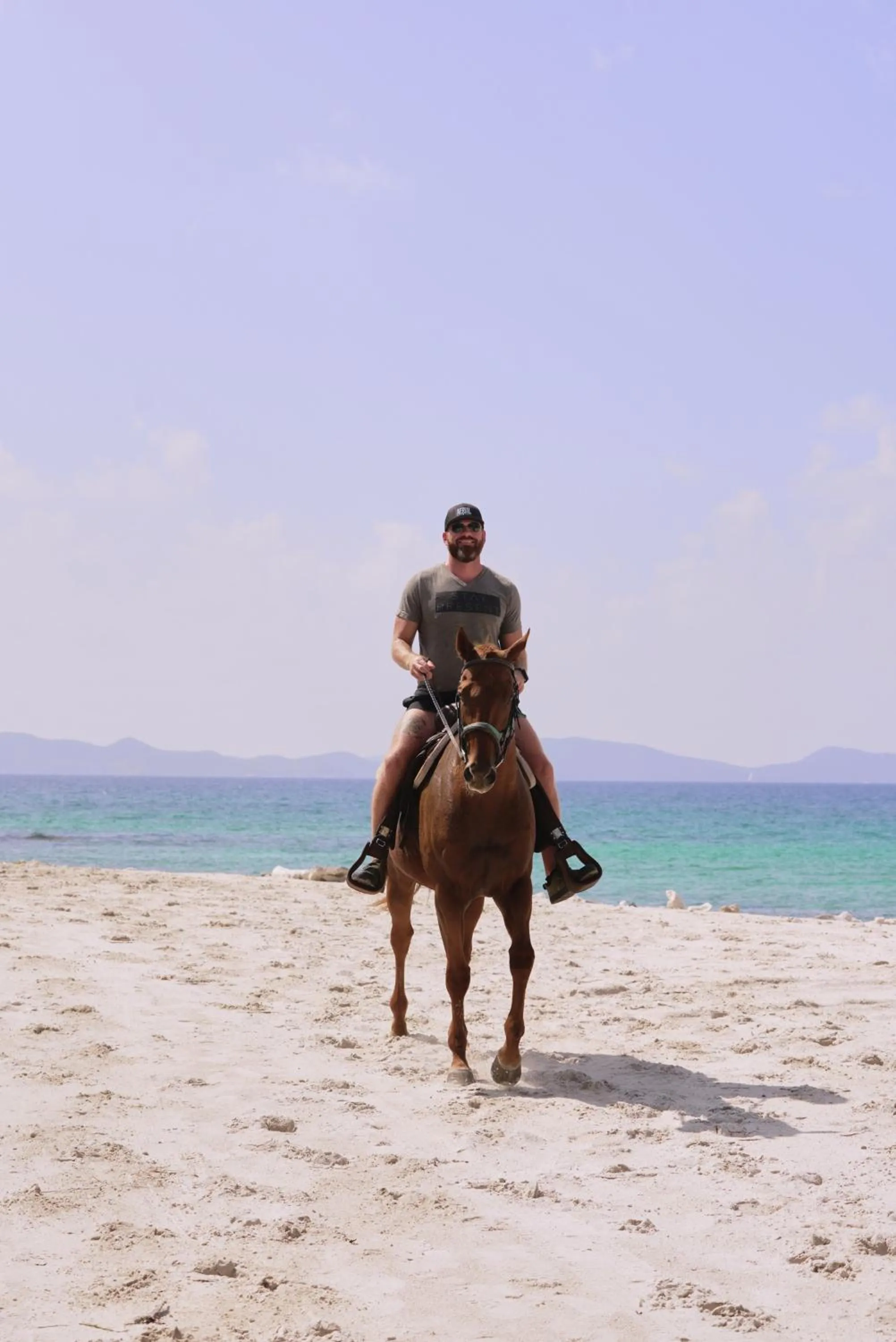 Horse-riding in The Aerial, BVI
