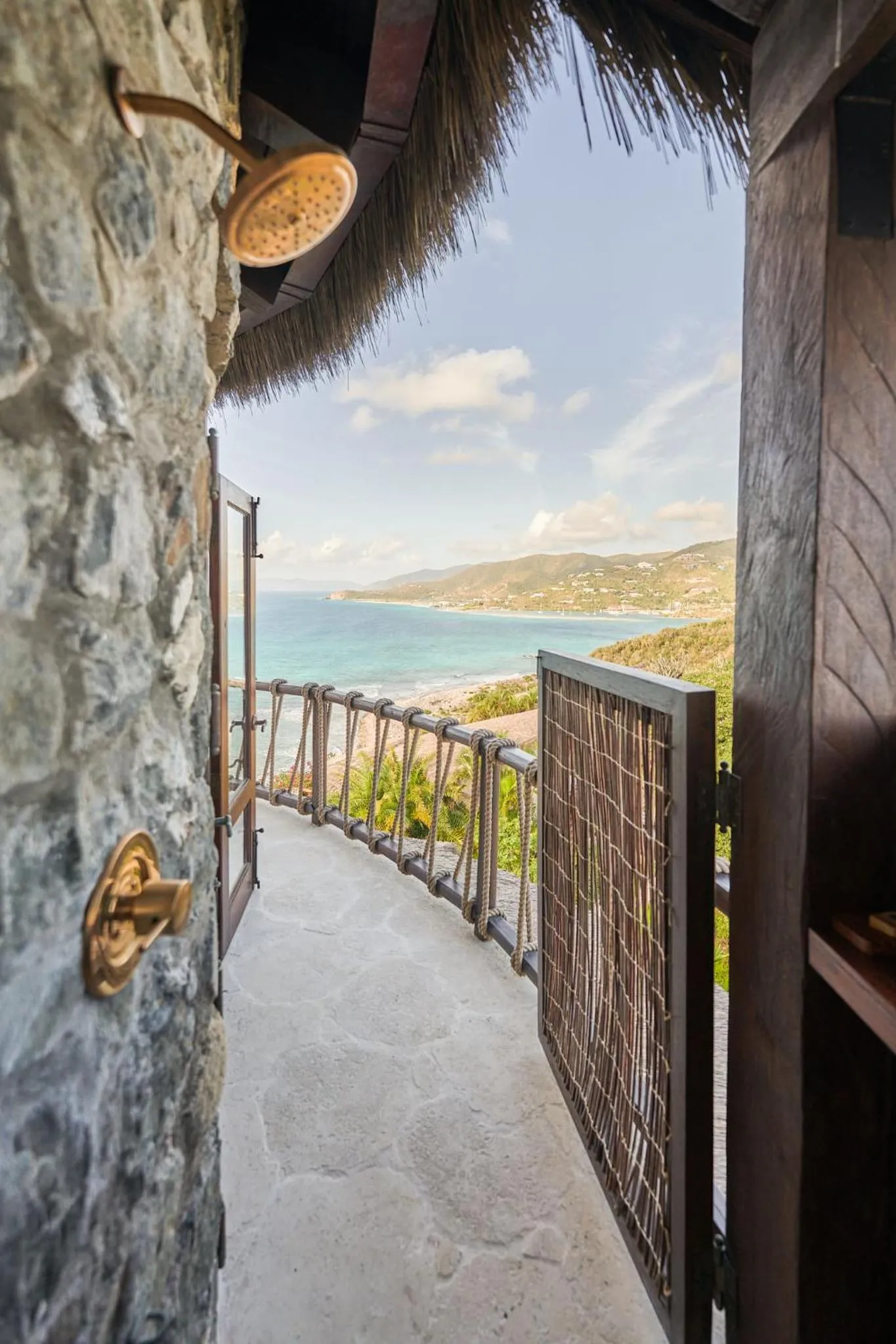 Bathroom in The Aerial, BVI