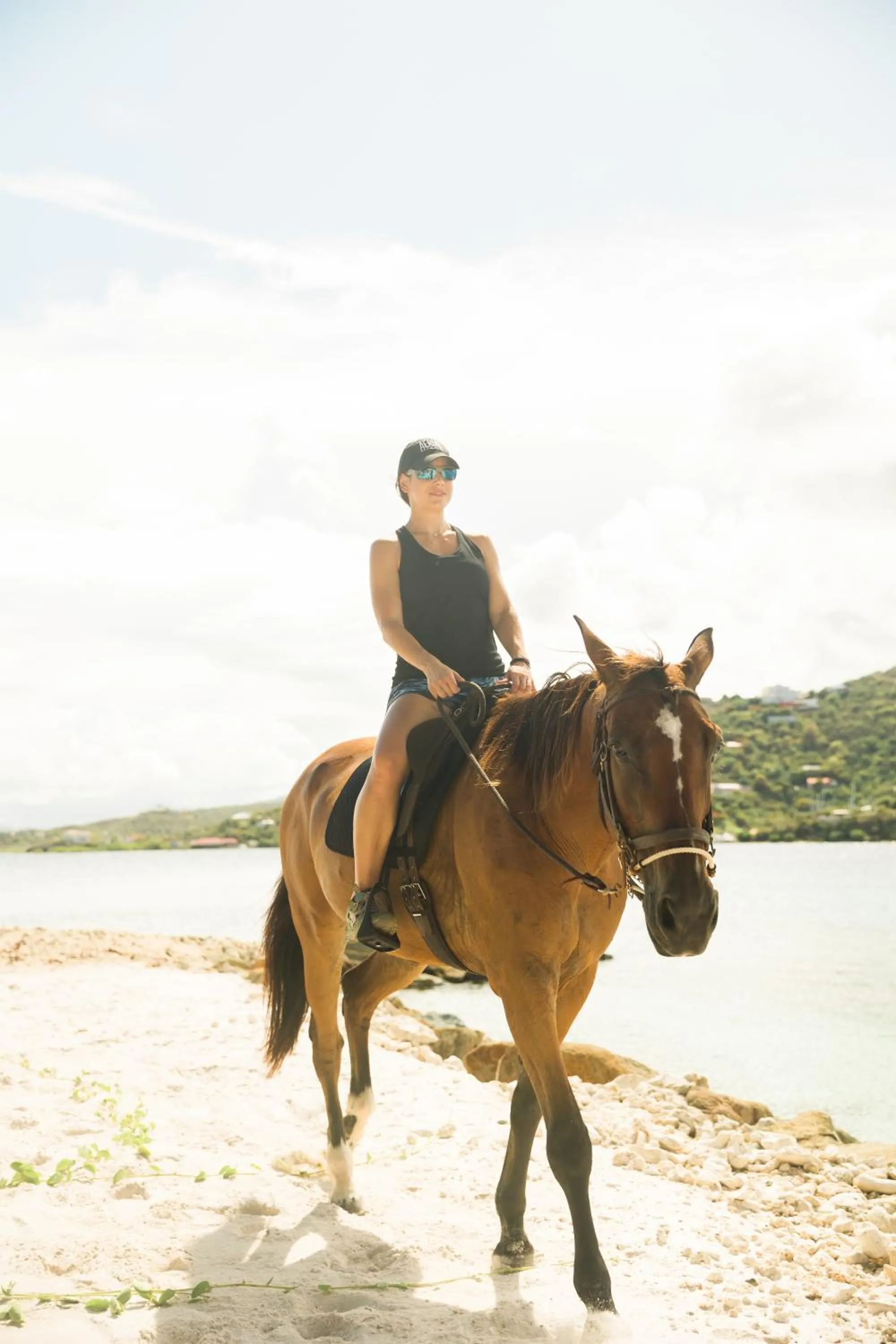 Horse-riding in The Aerial, BVI