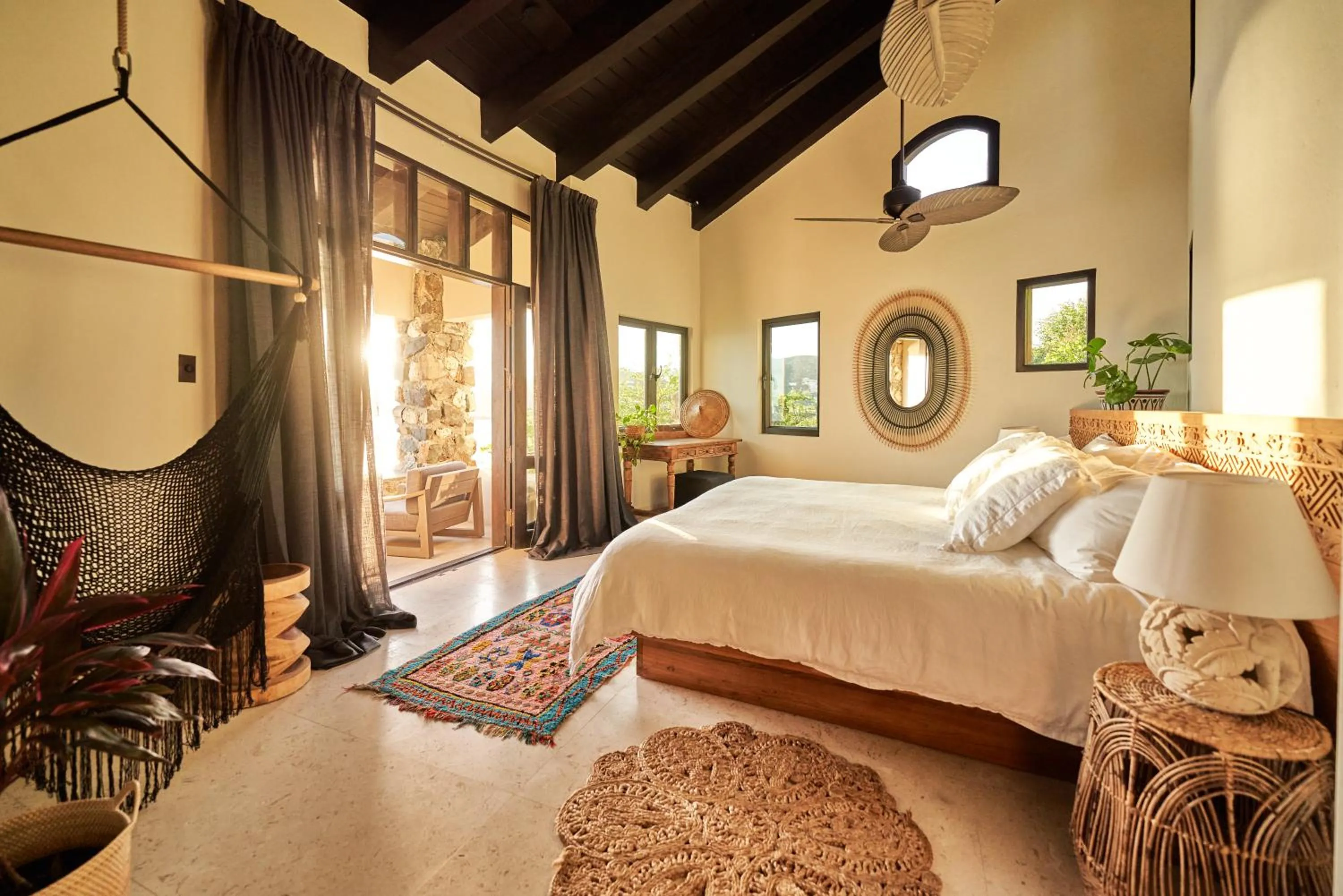 Photo of the whole room, Bed in The Aerial, BVI