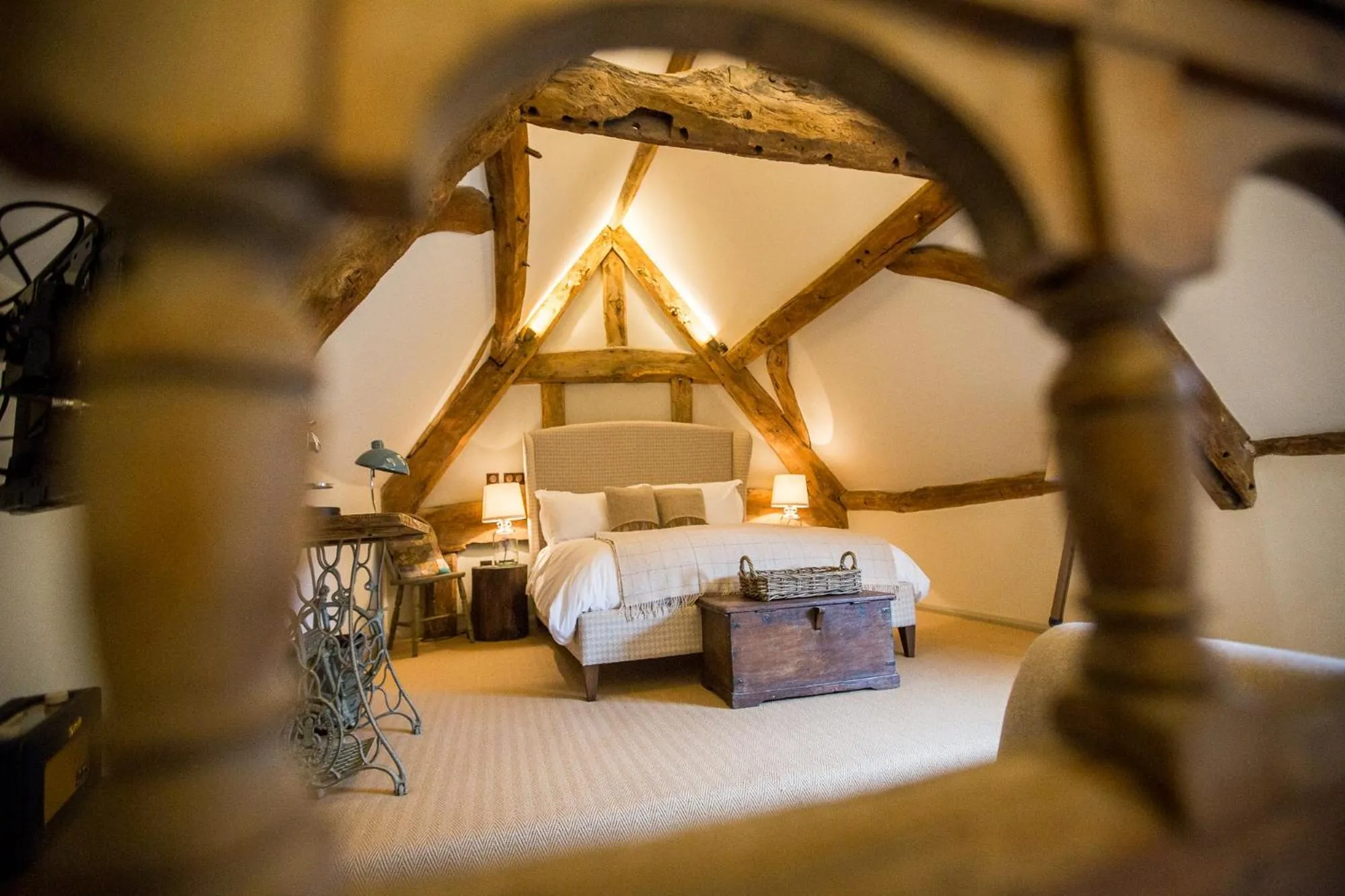 Bedroom, Bed in The Porch House