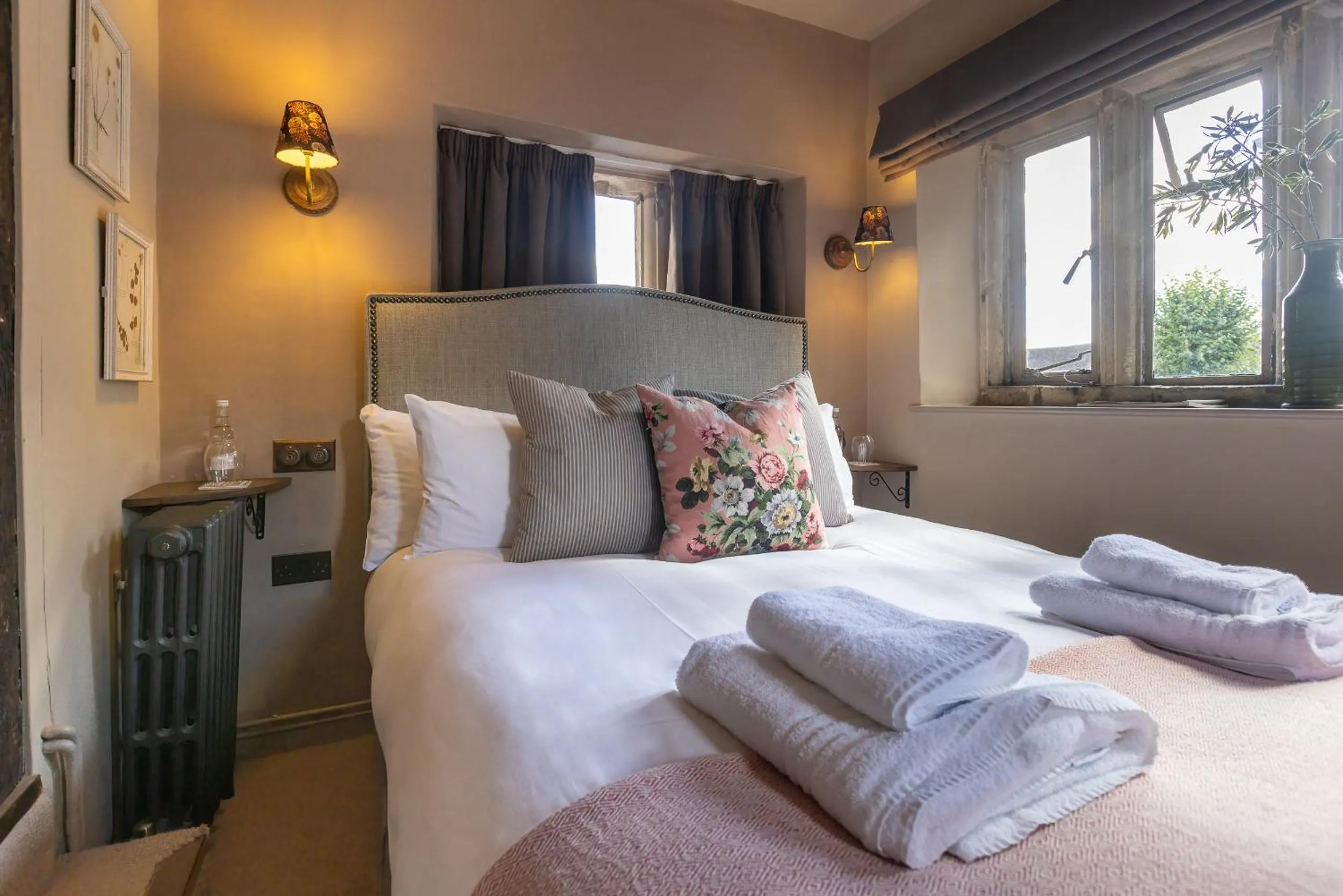 Bed in The Porch House