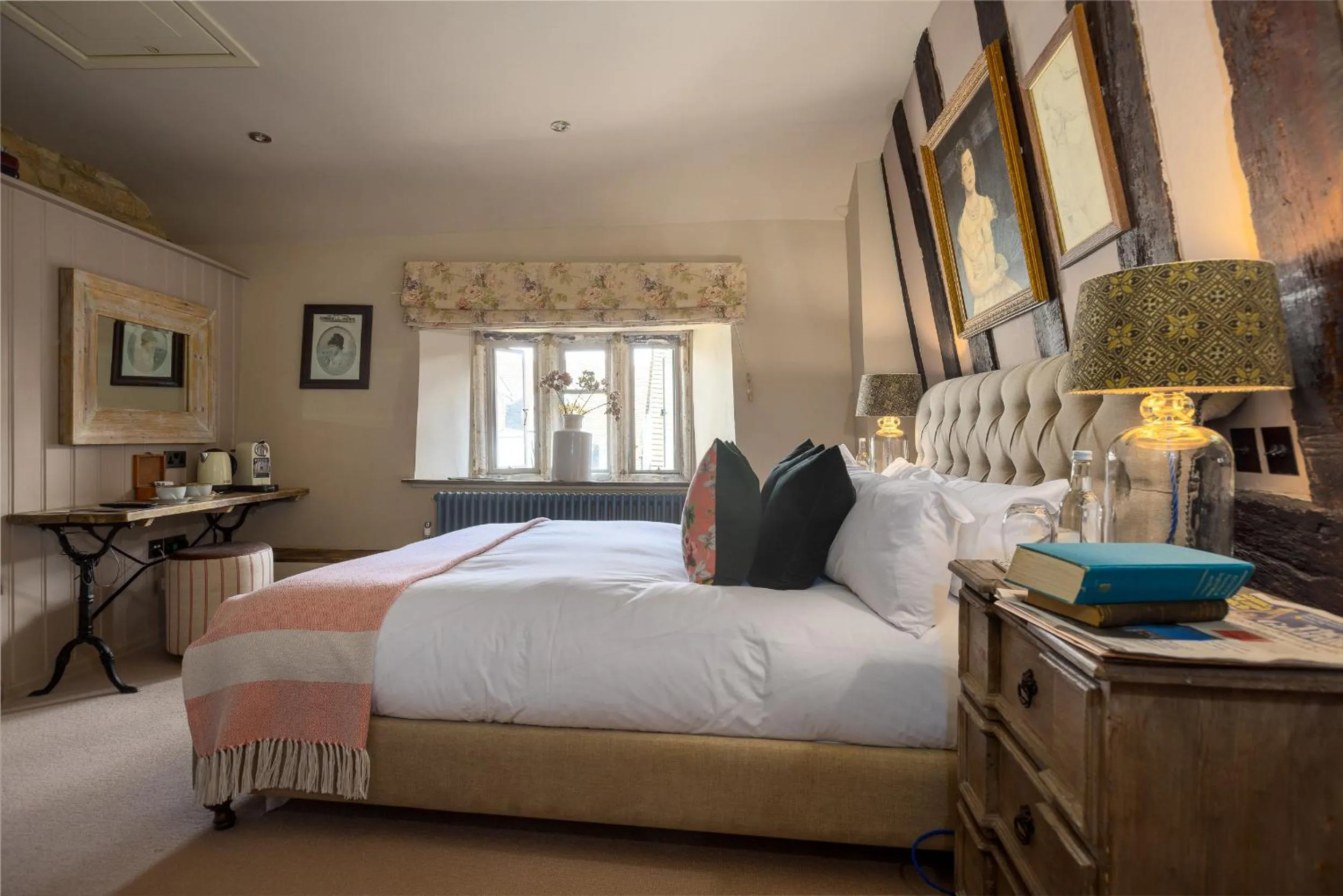 Bed in The Porch House