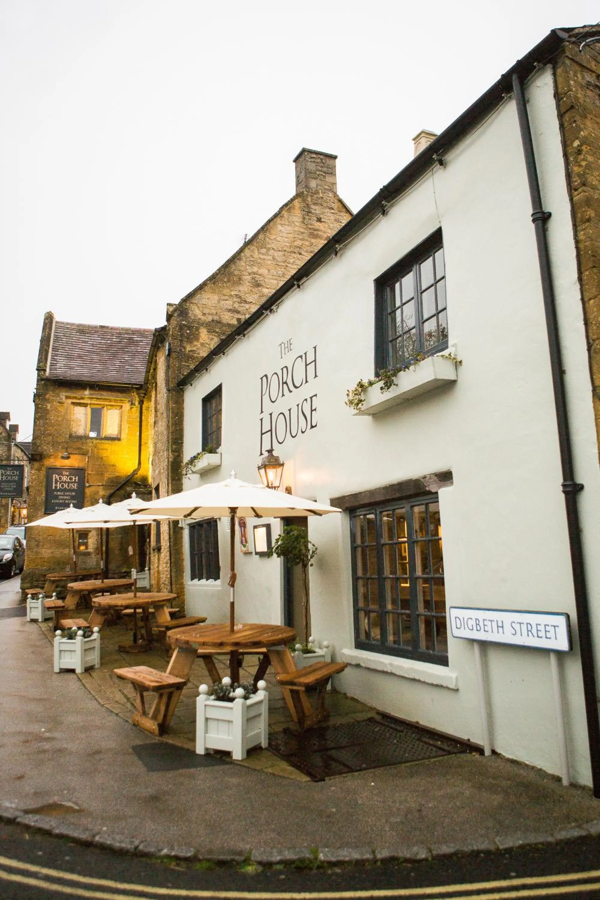Facade/entrance in The Porch House