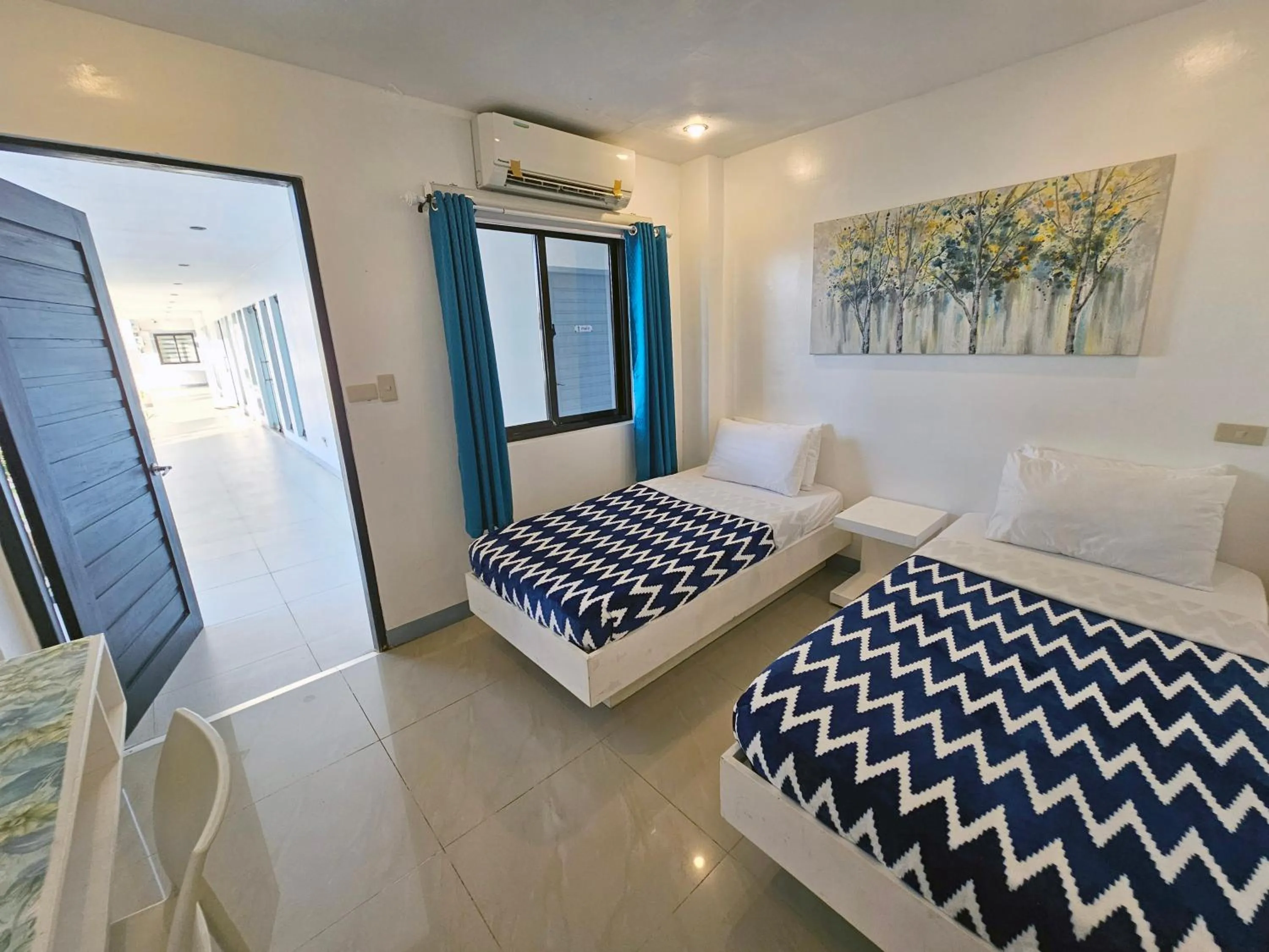 Bedroom, Bed in Blue Coast Beach Hotel