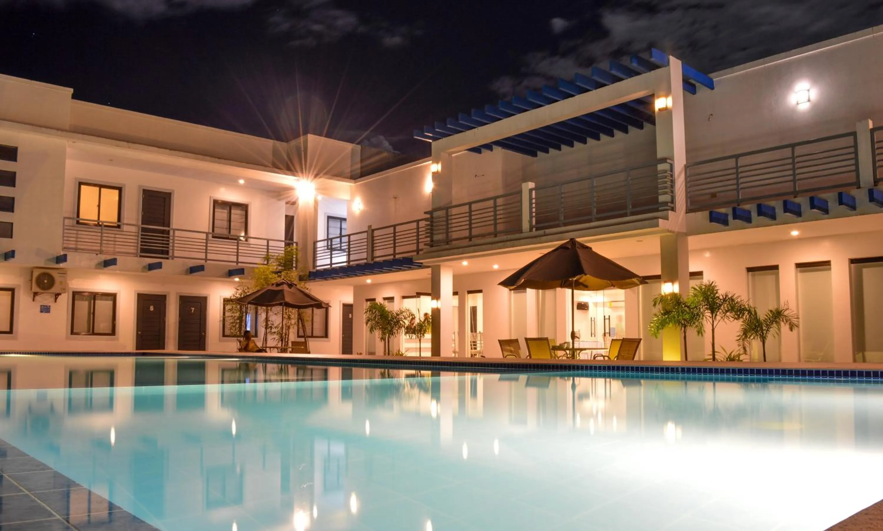 Property building in Blue Coast Beach Hotel