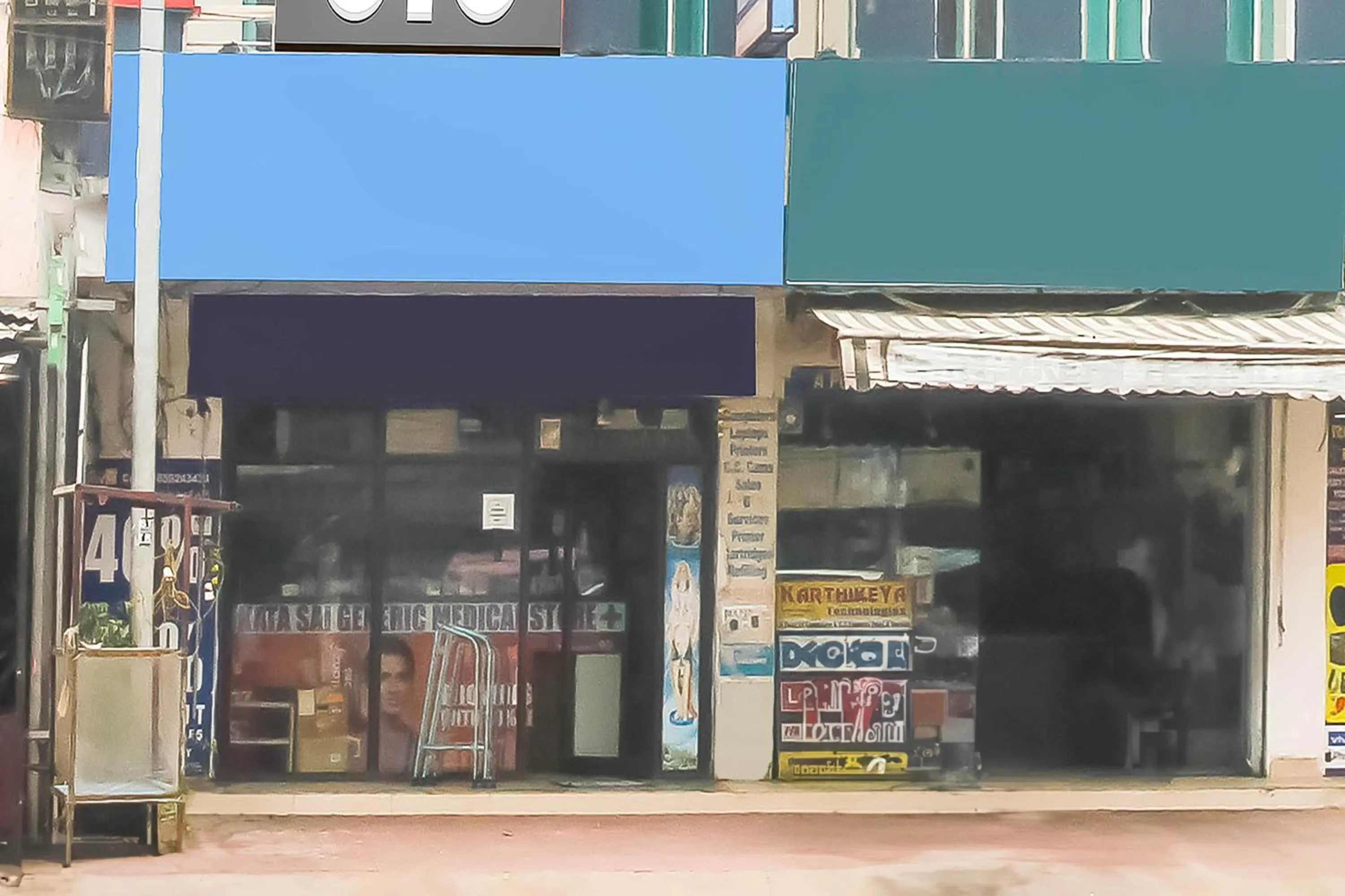 Facade/entrance in Hotel O R Squre Inn