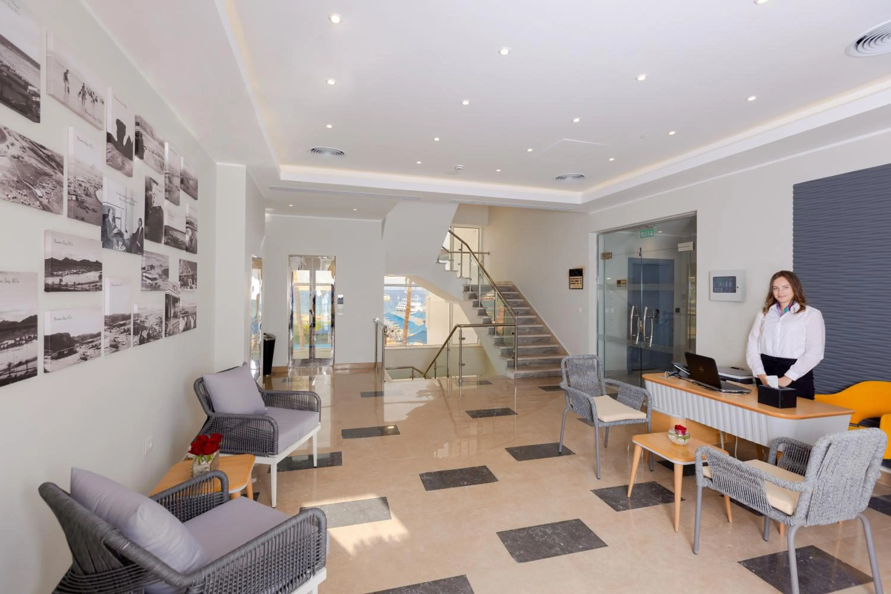 Lobby or reception in Naama Bay Suites & SPA