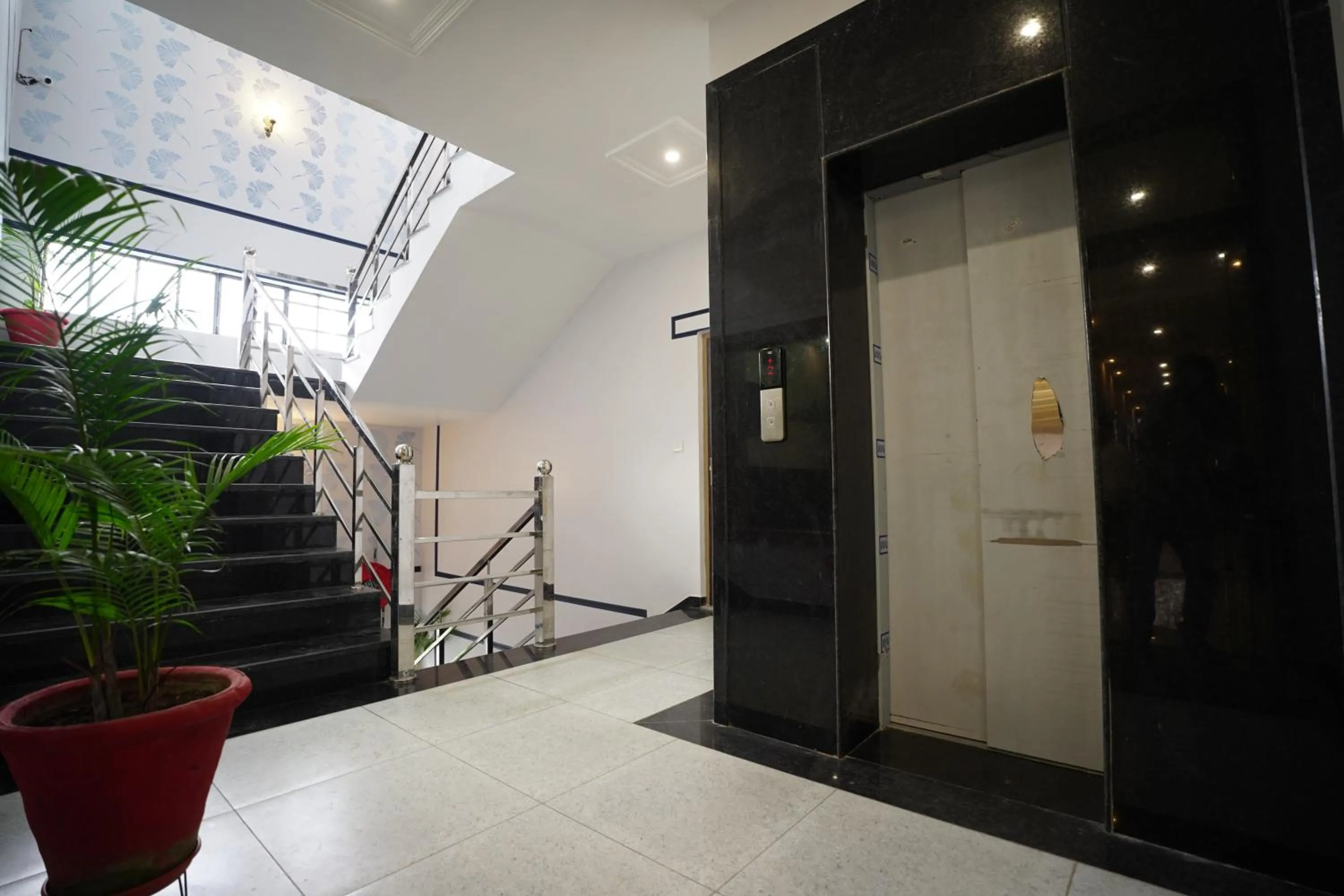 elevator in Dreamy Desert Hotel