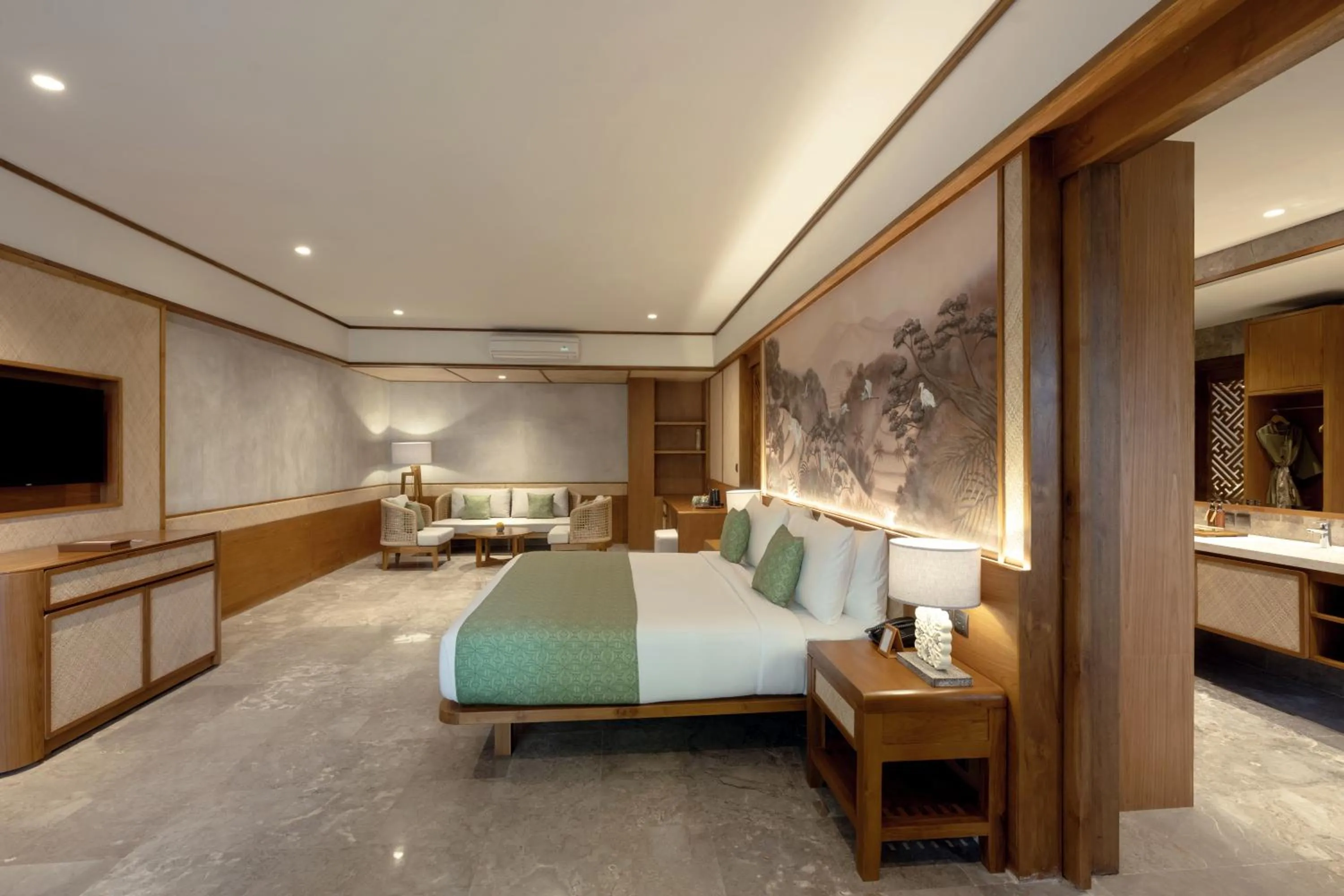 Bedroom, Bed in Adiwana Kamania