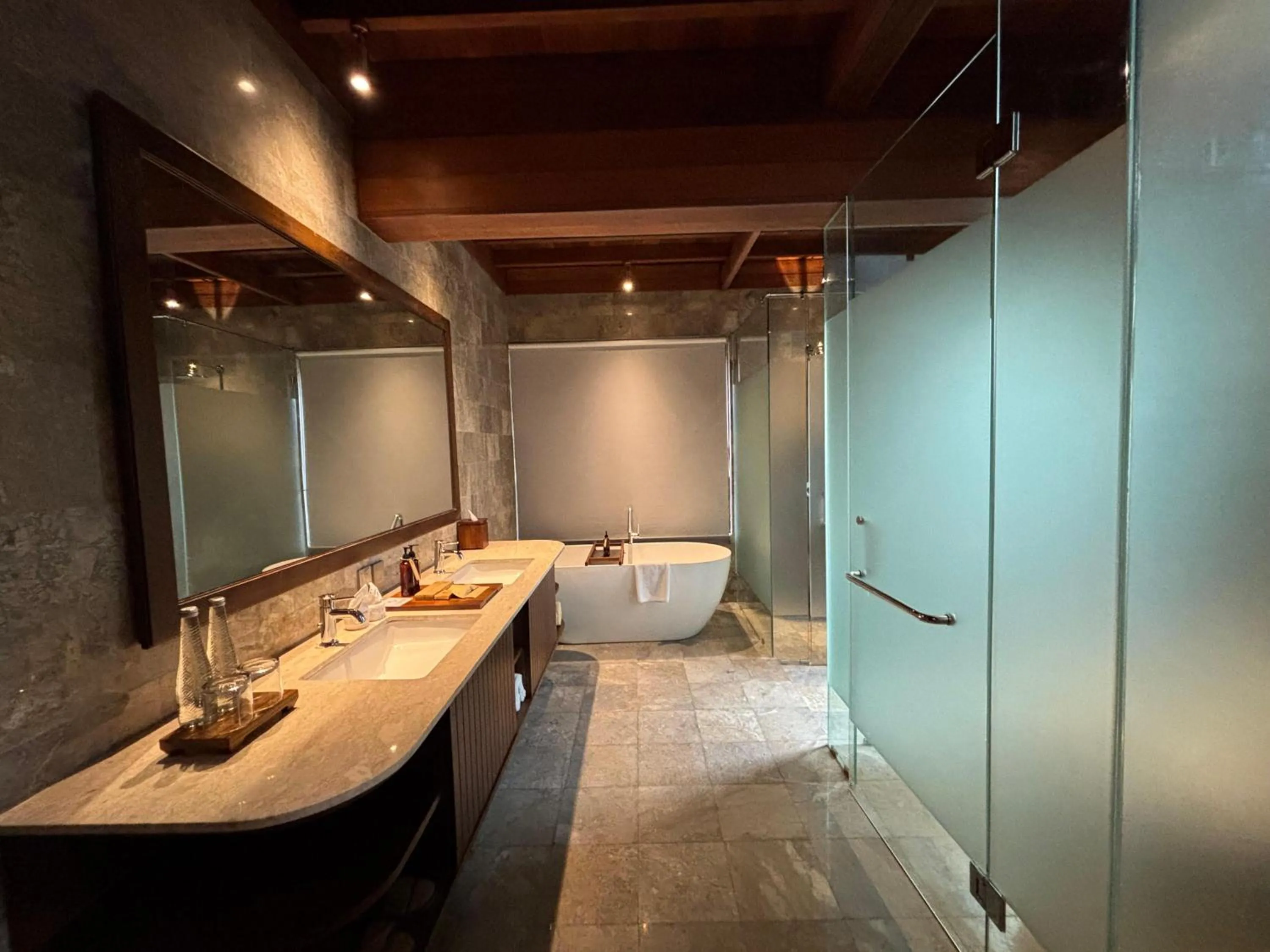 Bathroom in AnandaDara Ubud Resort & Spa