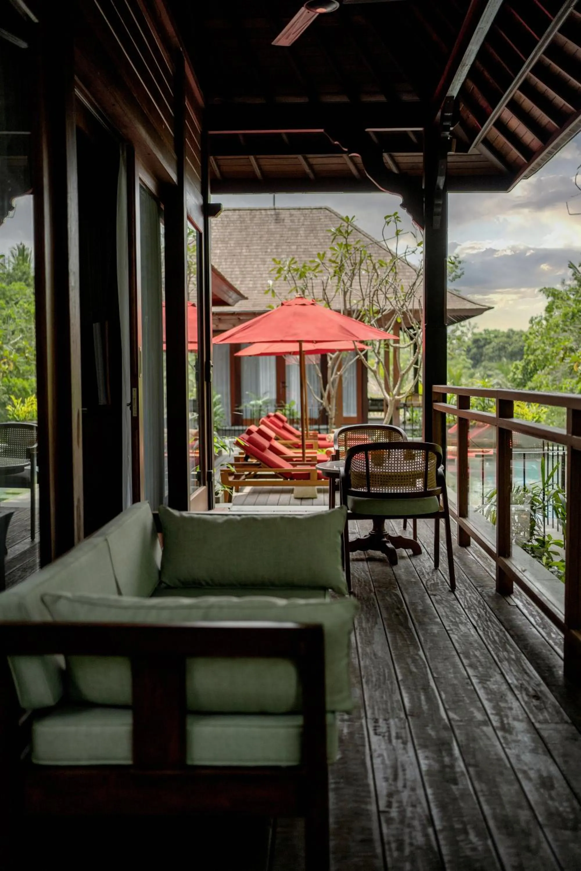 Balcony/Terrace in Adiwana Kamania