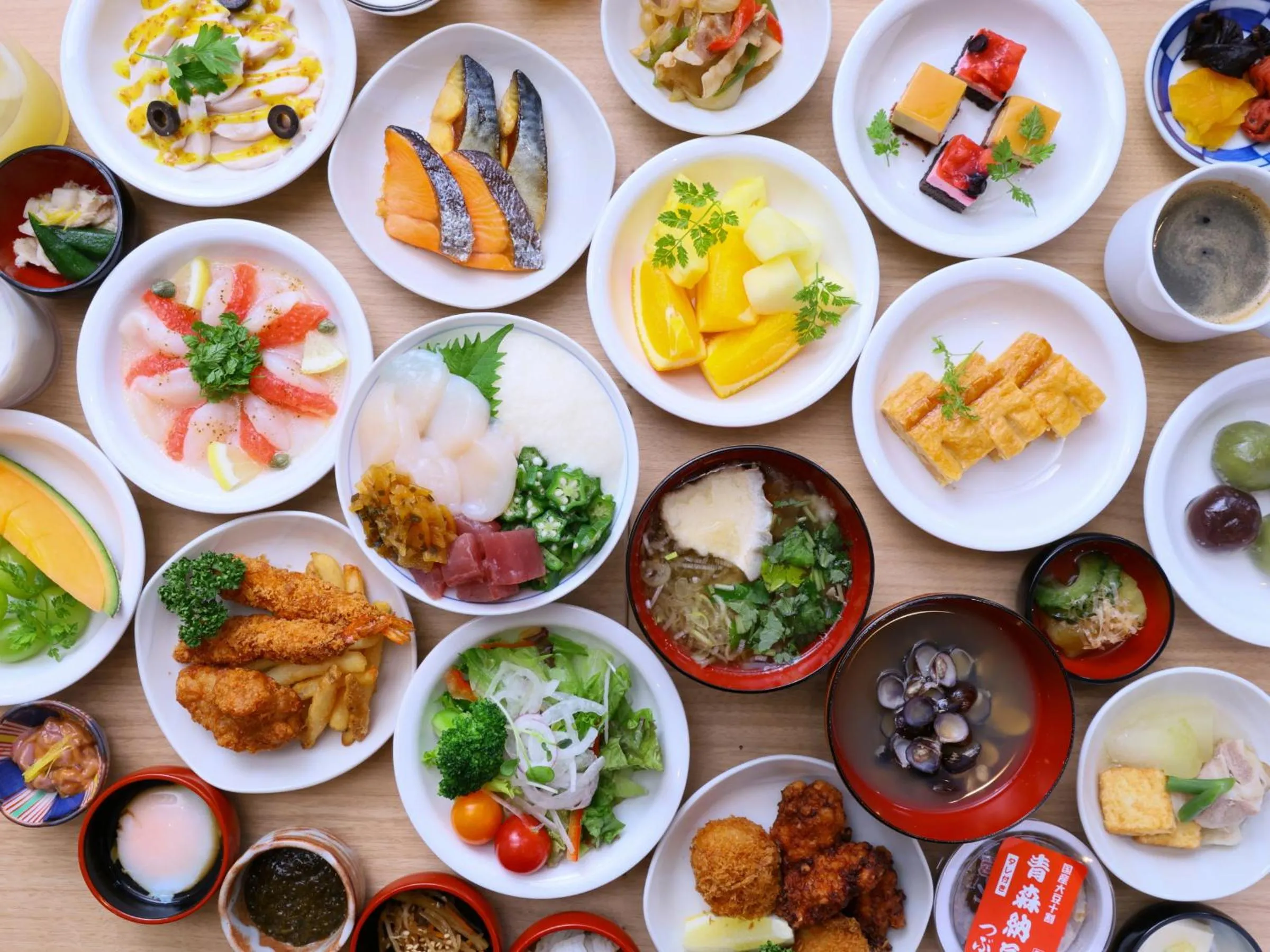 Breakfast in Dormy Inn Aomori Natural Hot Spring