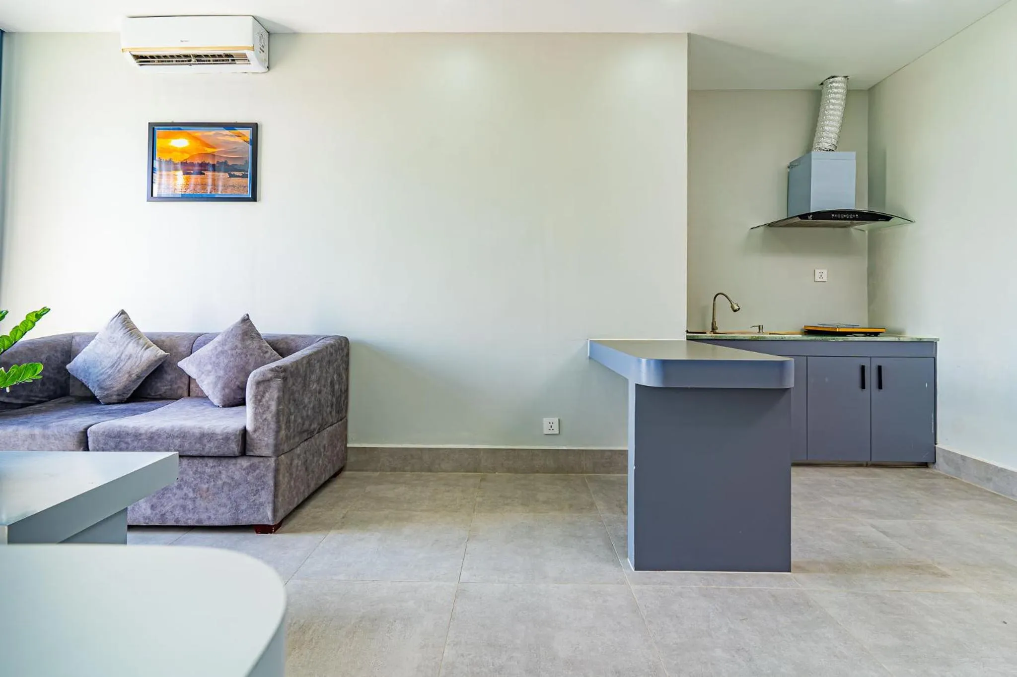 Dining area in The Square Kampot Hotel