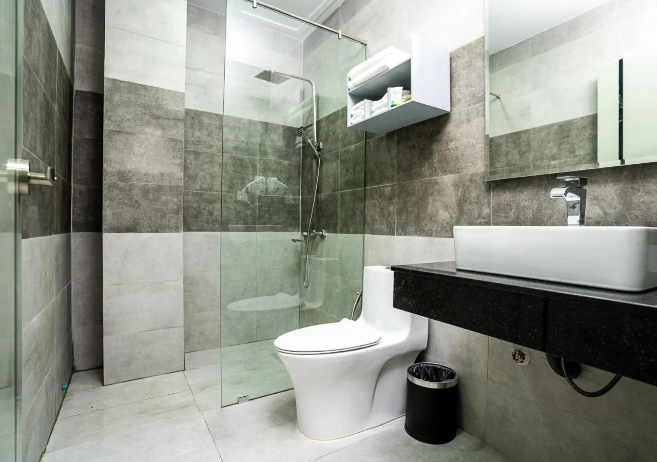Bathroom in The Square Kampot Hotel