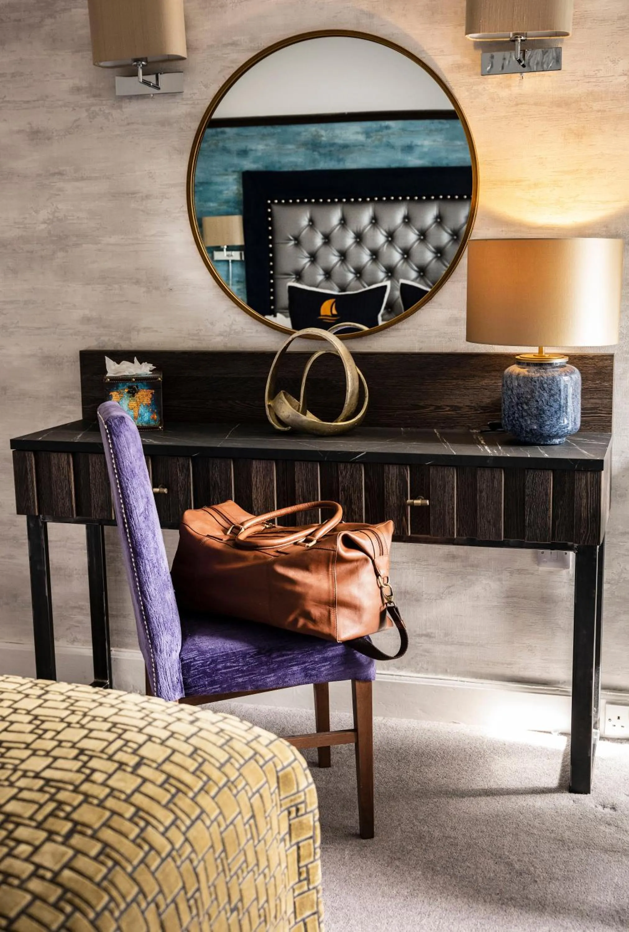 Bedroom in Duisdale House Hotel