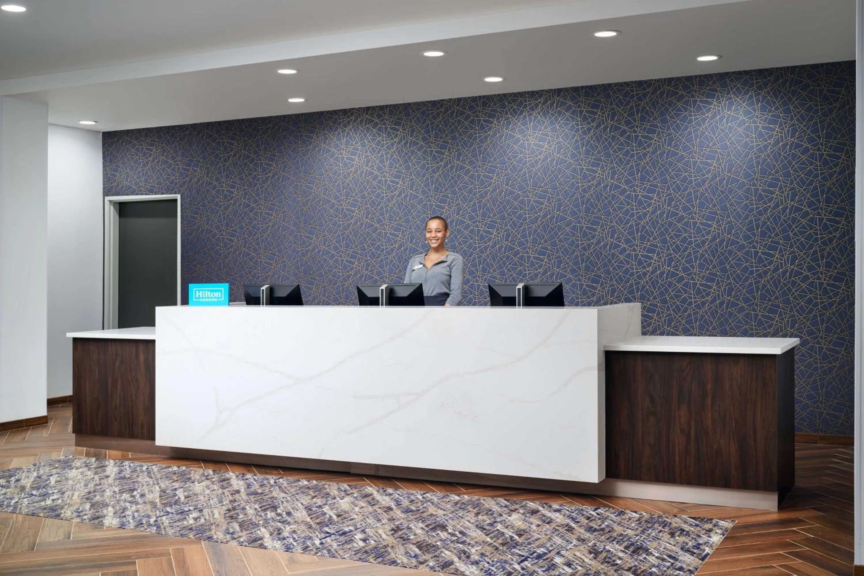 Lobby or reception in Hampton Inn Towson Downtown
