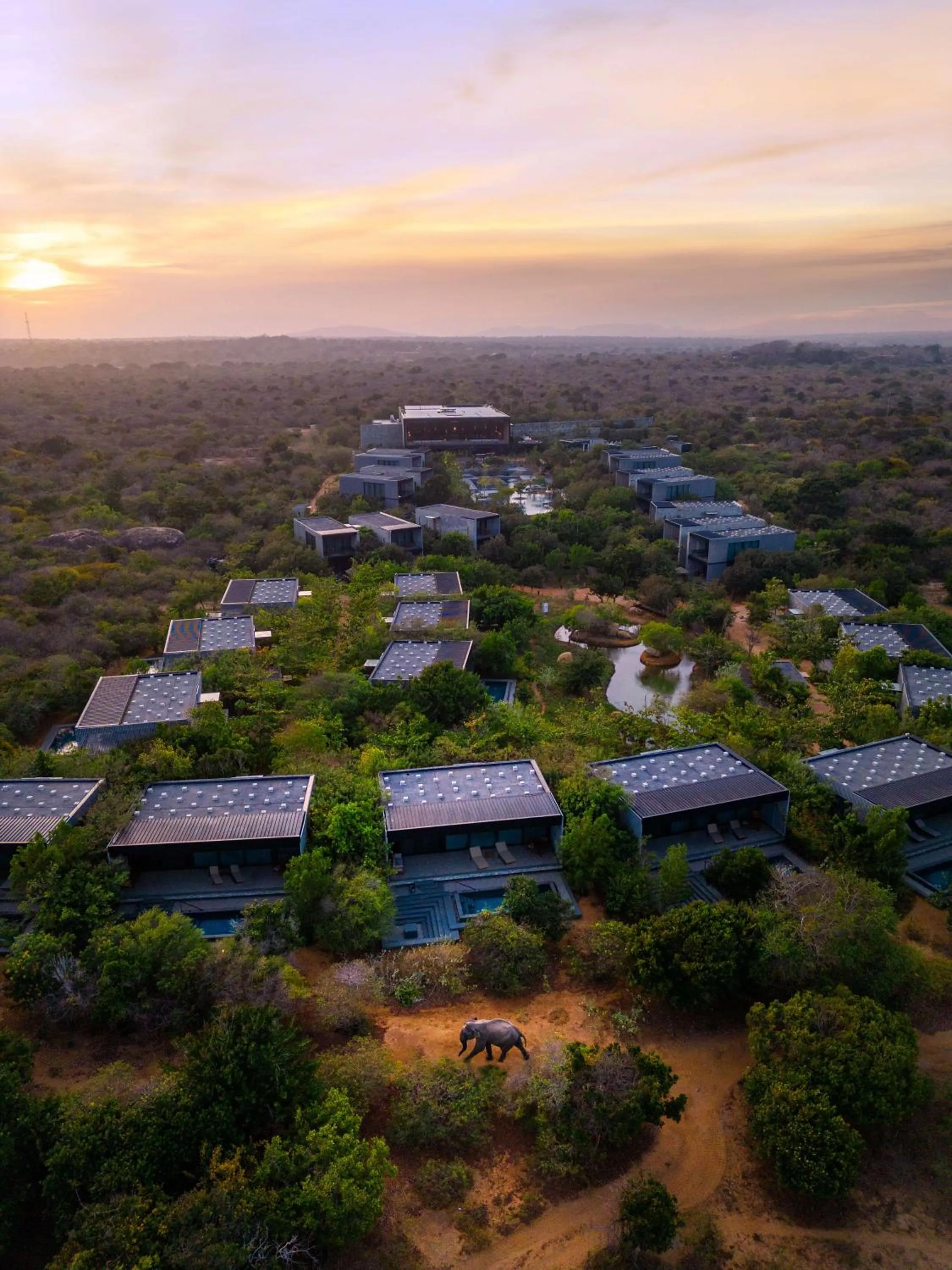 Property building in Hilton Yala Resort