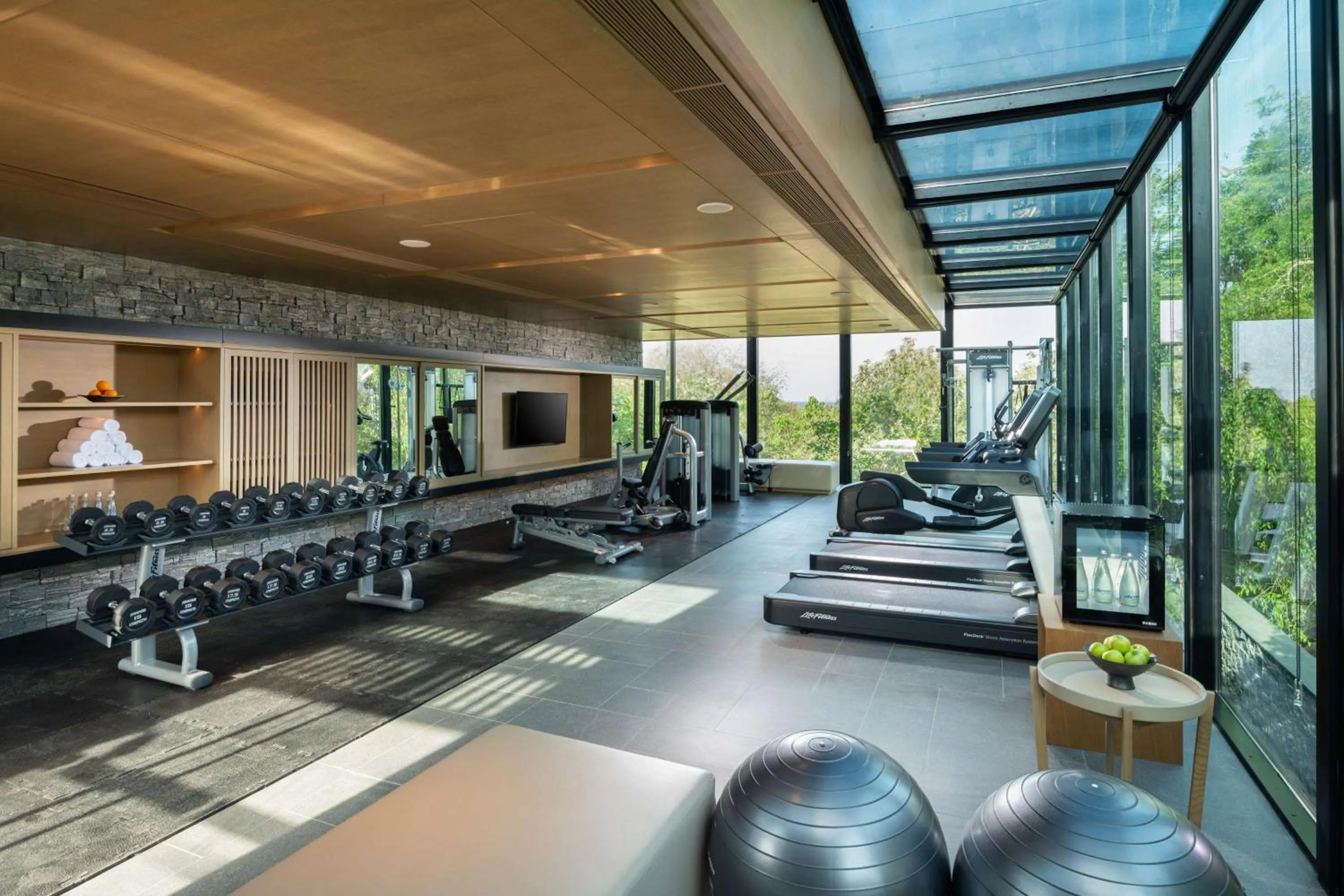 Fitness centre/facilities in Hilton Yala Resort