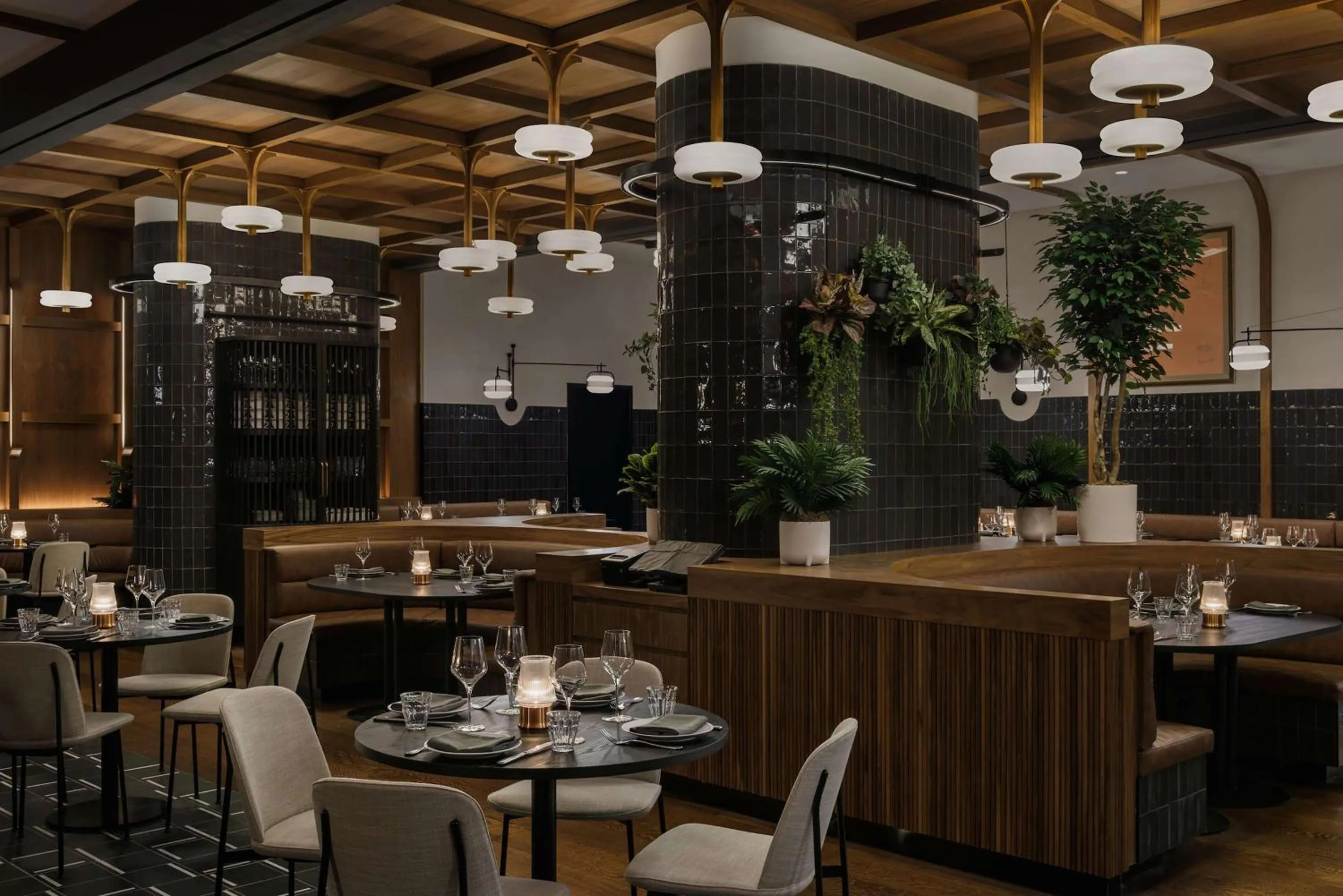 Lounge or bar in Motto By Hilton New York City Times Square