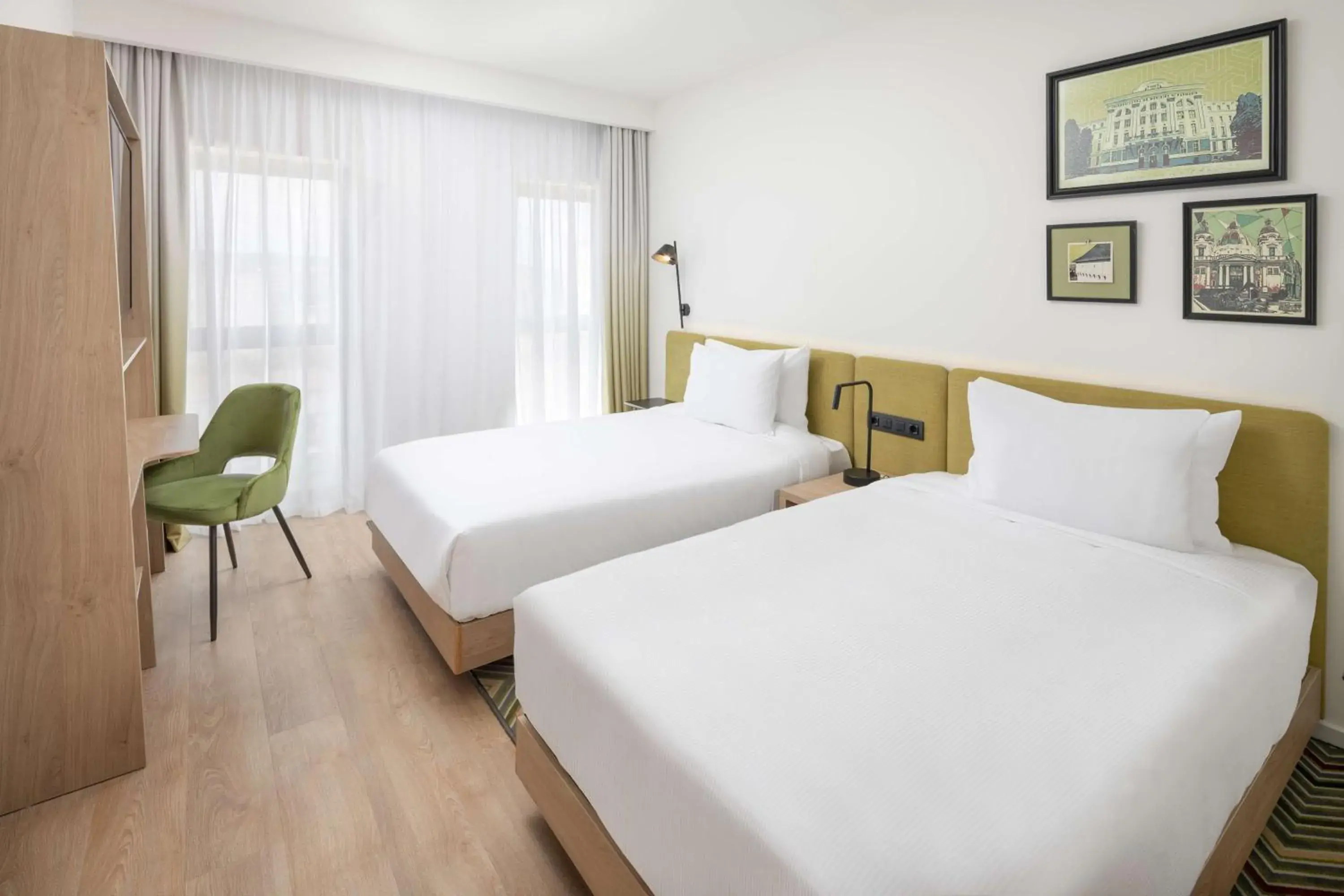 Twin Room in Hampton By Hilton Targu Mures Twin Room in Hampton By Hilton Targu Mures