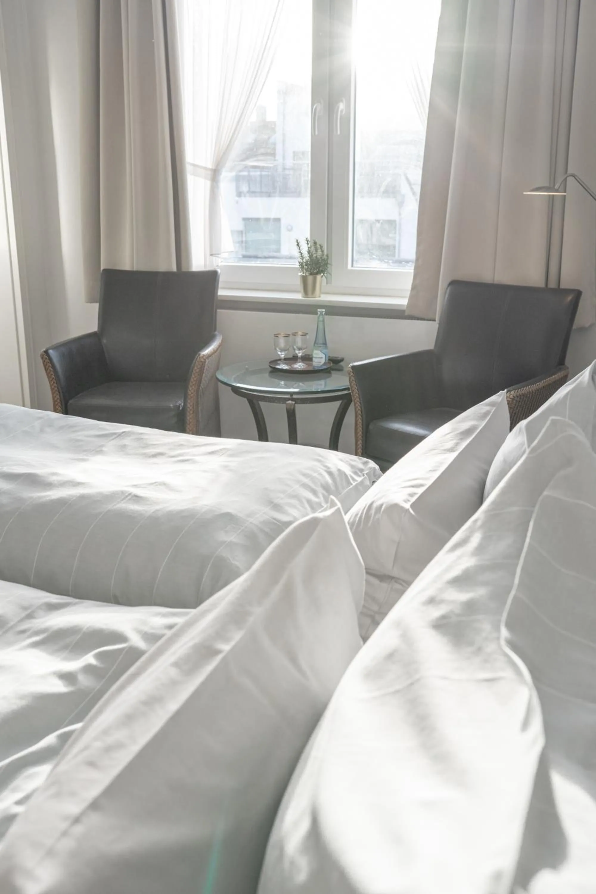 Bed in Hotel Seehof Norderney OHG