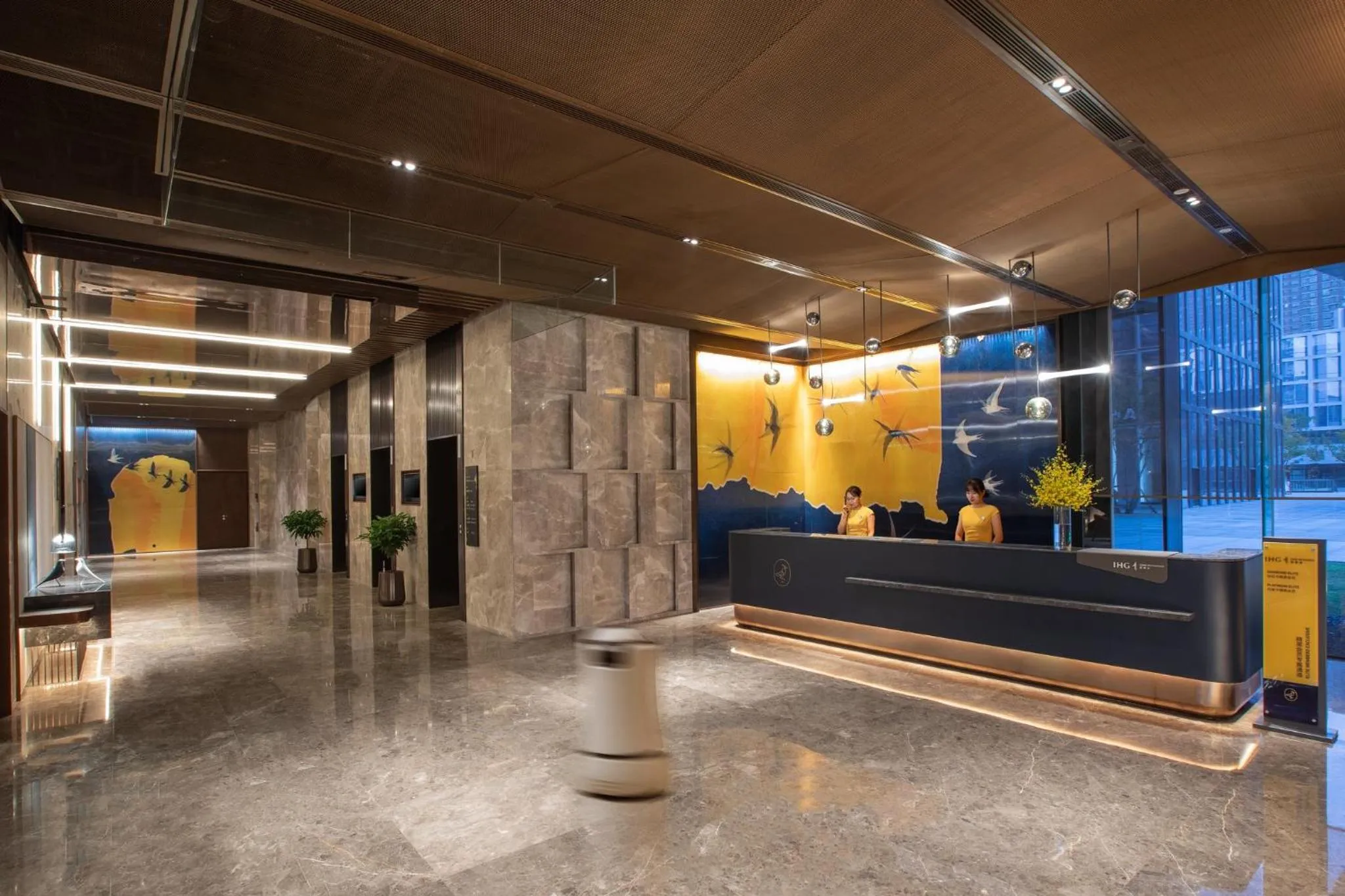 Property building in voco Hefei Binhu by IHG