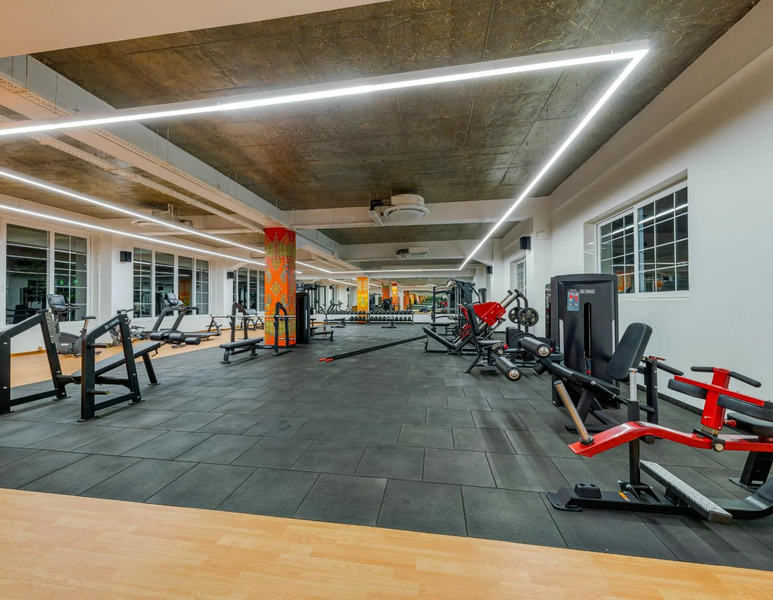 Fitness centre/facilities in Highland Club with Swimming Pool-GYM