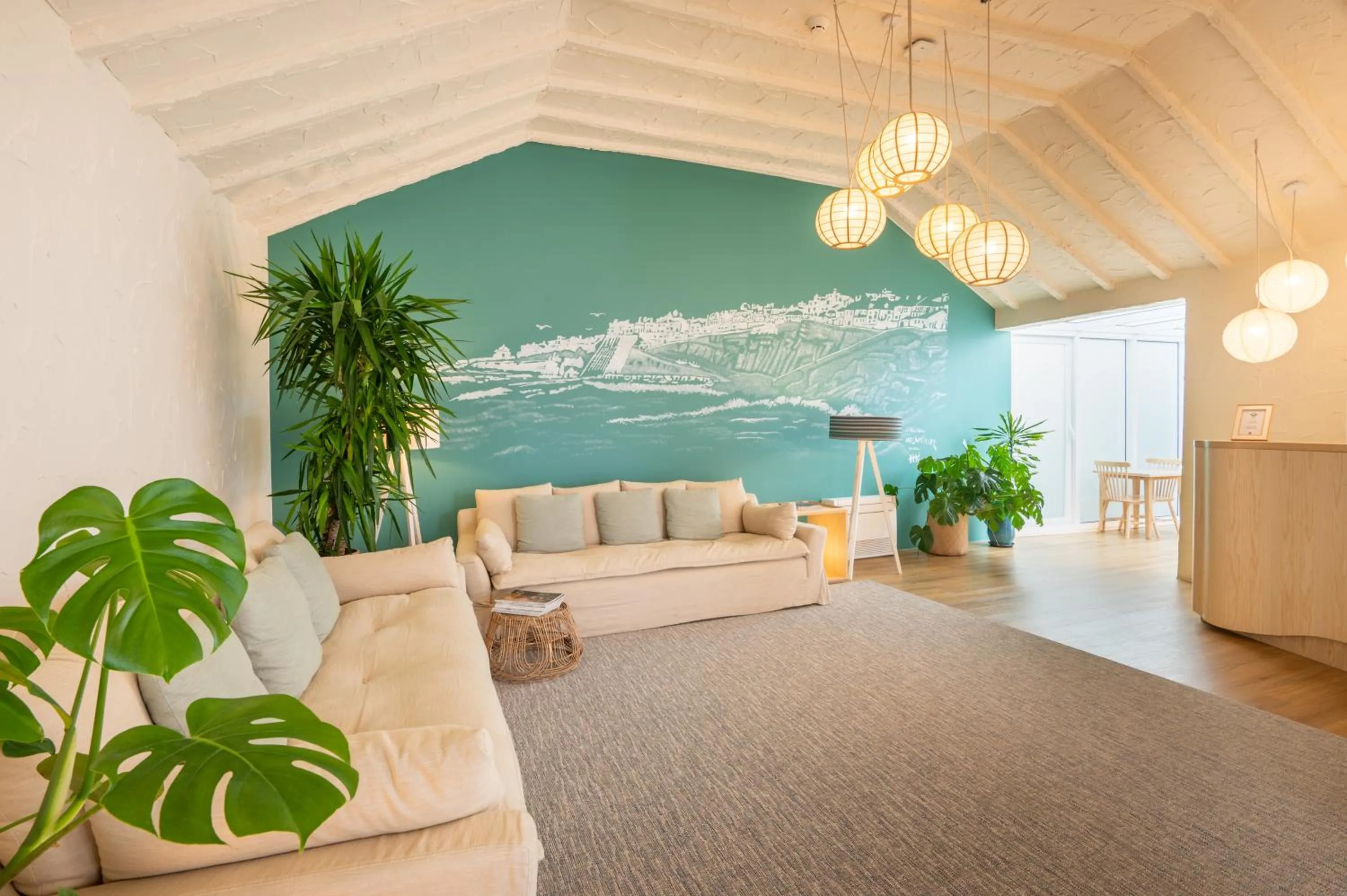 Lobby or reception in Praia FLH Hotels Ericeira