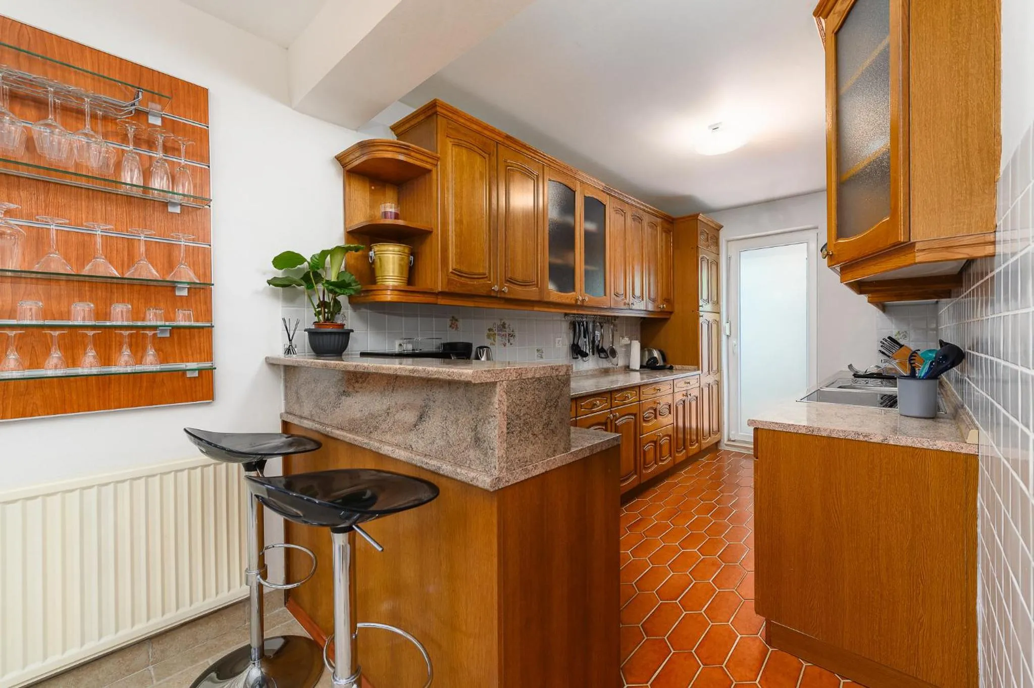 Kitchen or kitchenette in Villa Gigi