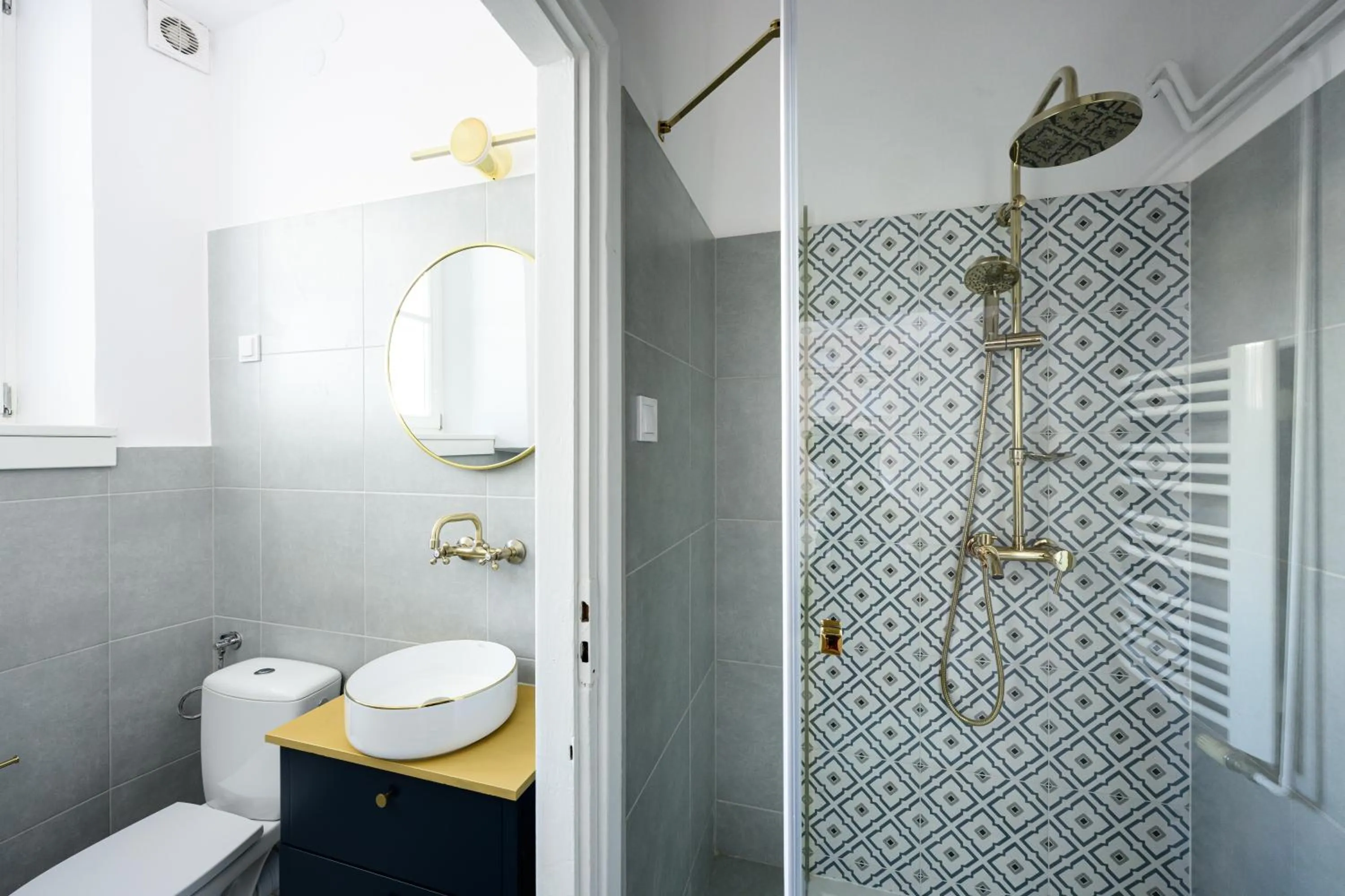 Toilet in Wiślna Main Square Apartments