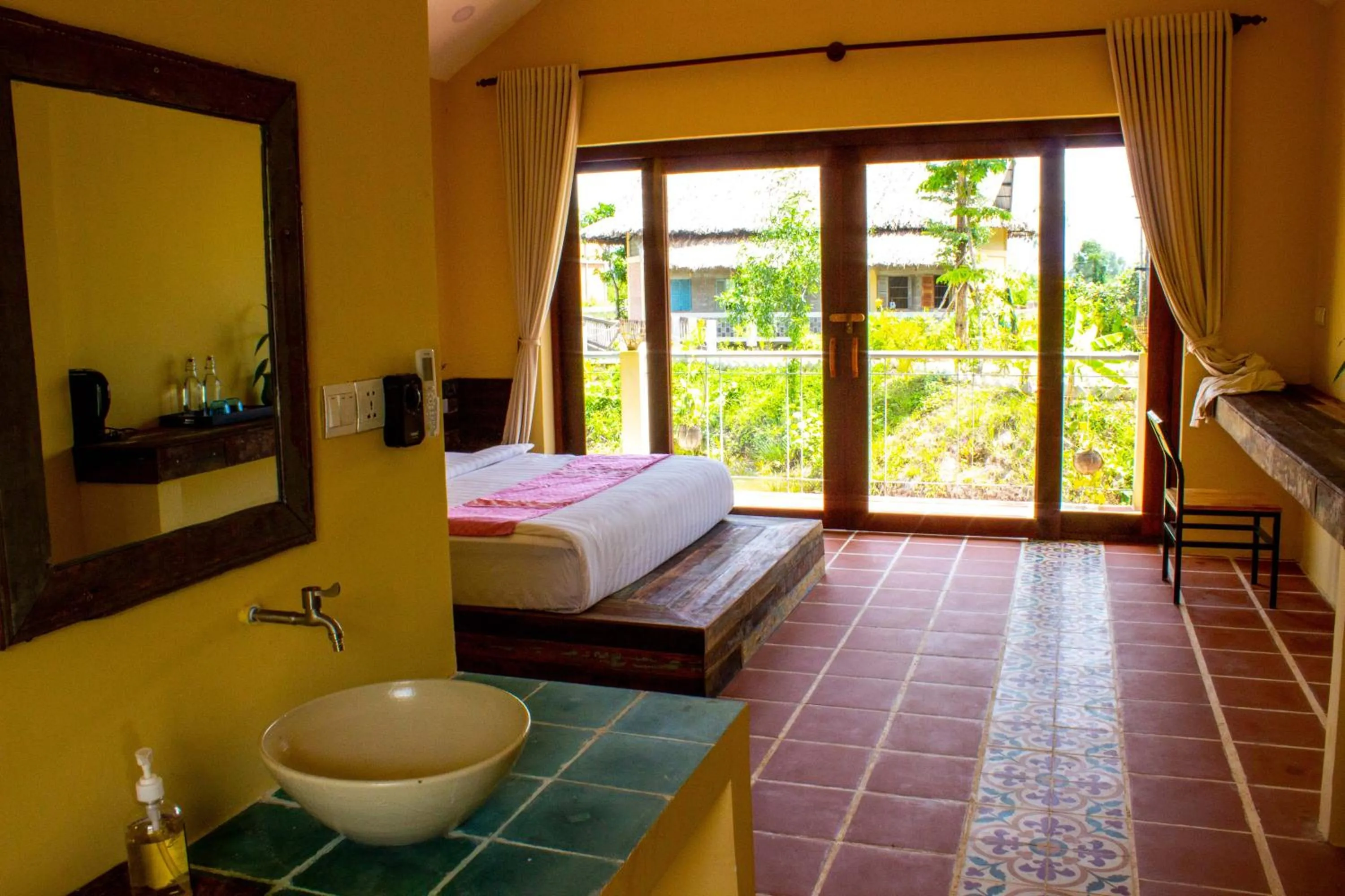 Bedroom in Kampot Eco Village