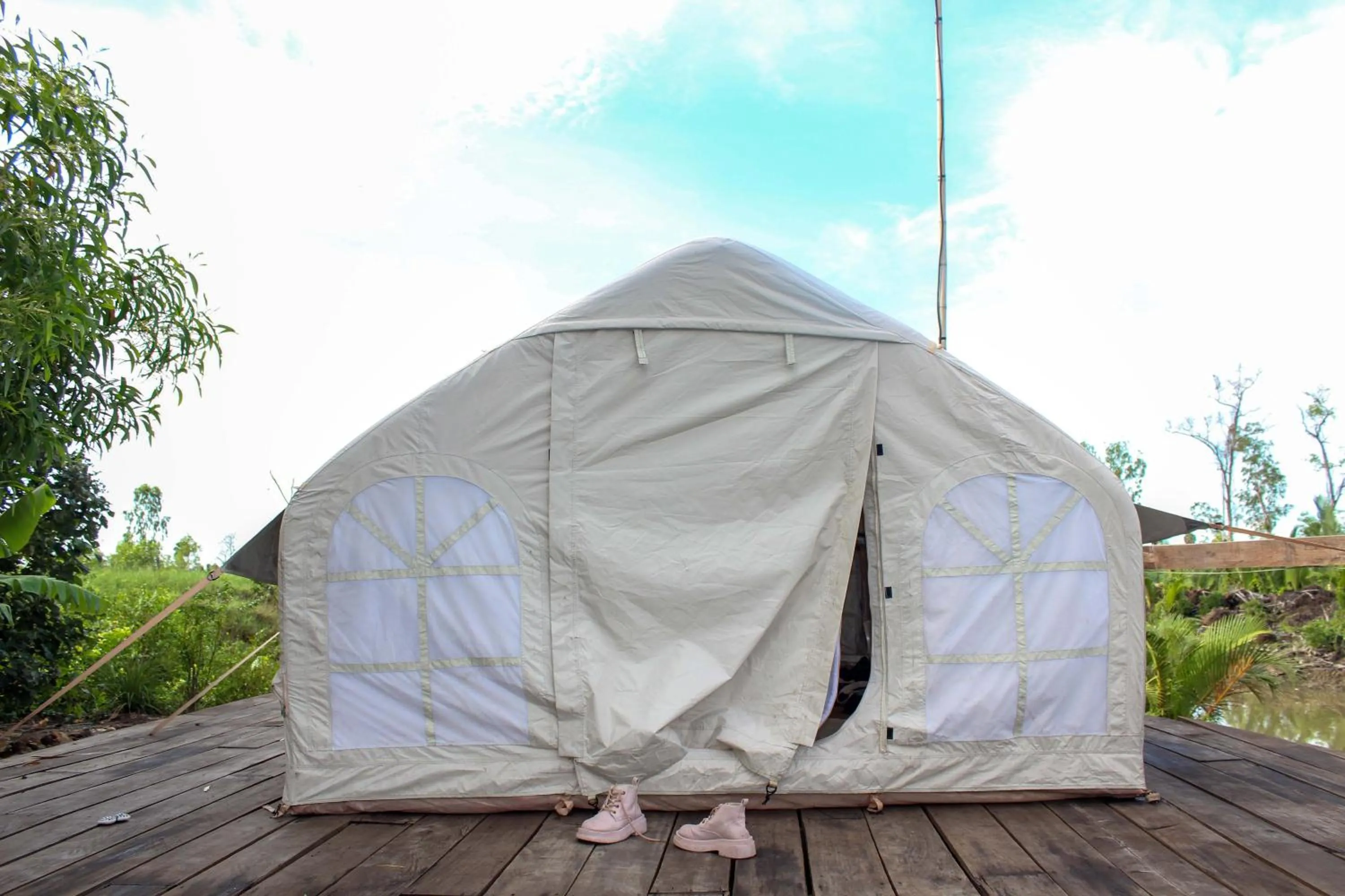 Day in Kampot Eco Village
