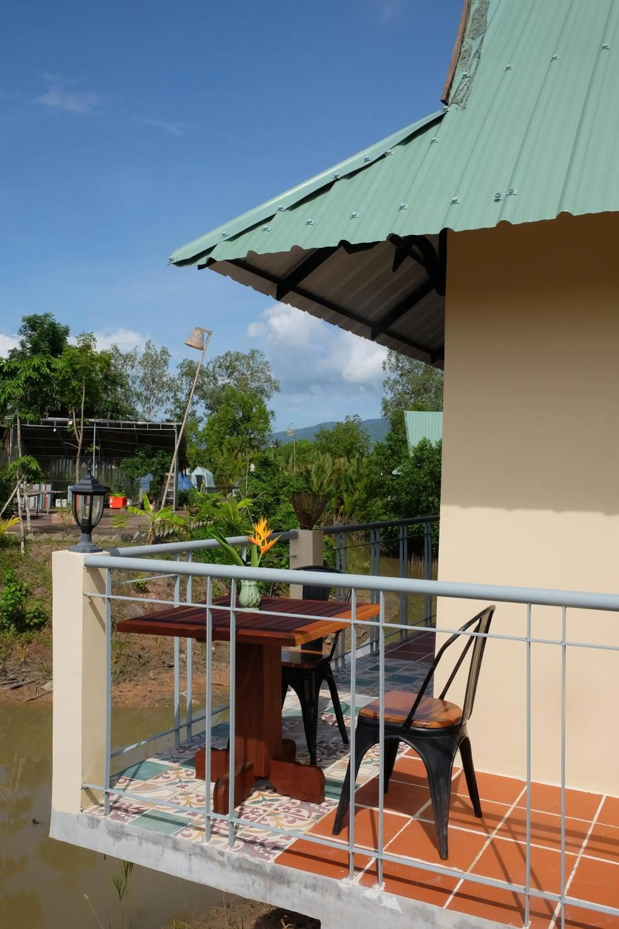 Balcony/Terrace in Kampot Eco Village