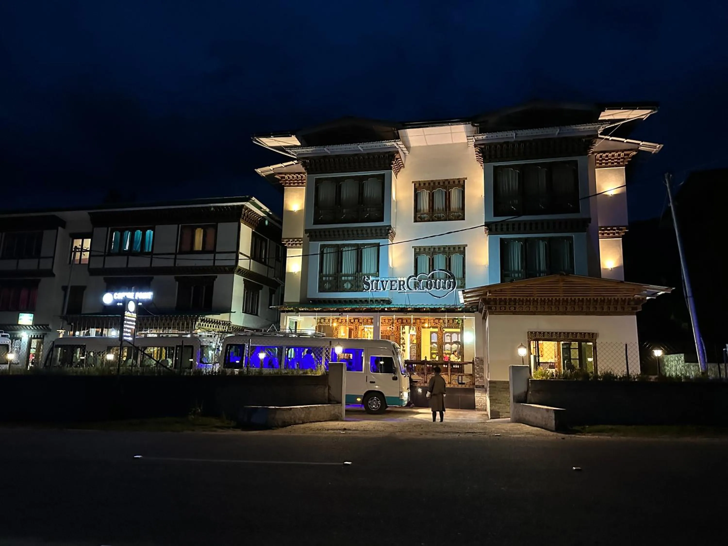 Property building in Silver Cloud Hotel