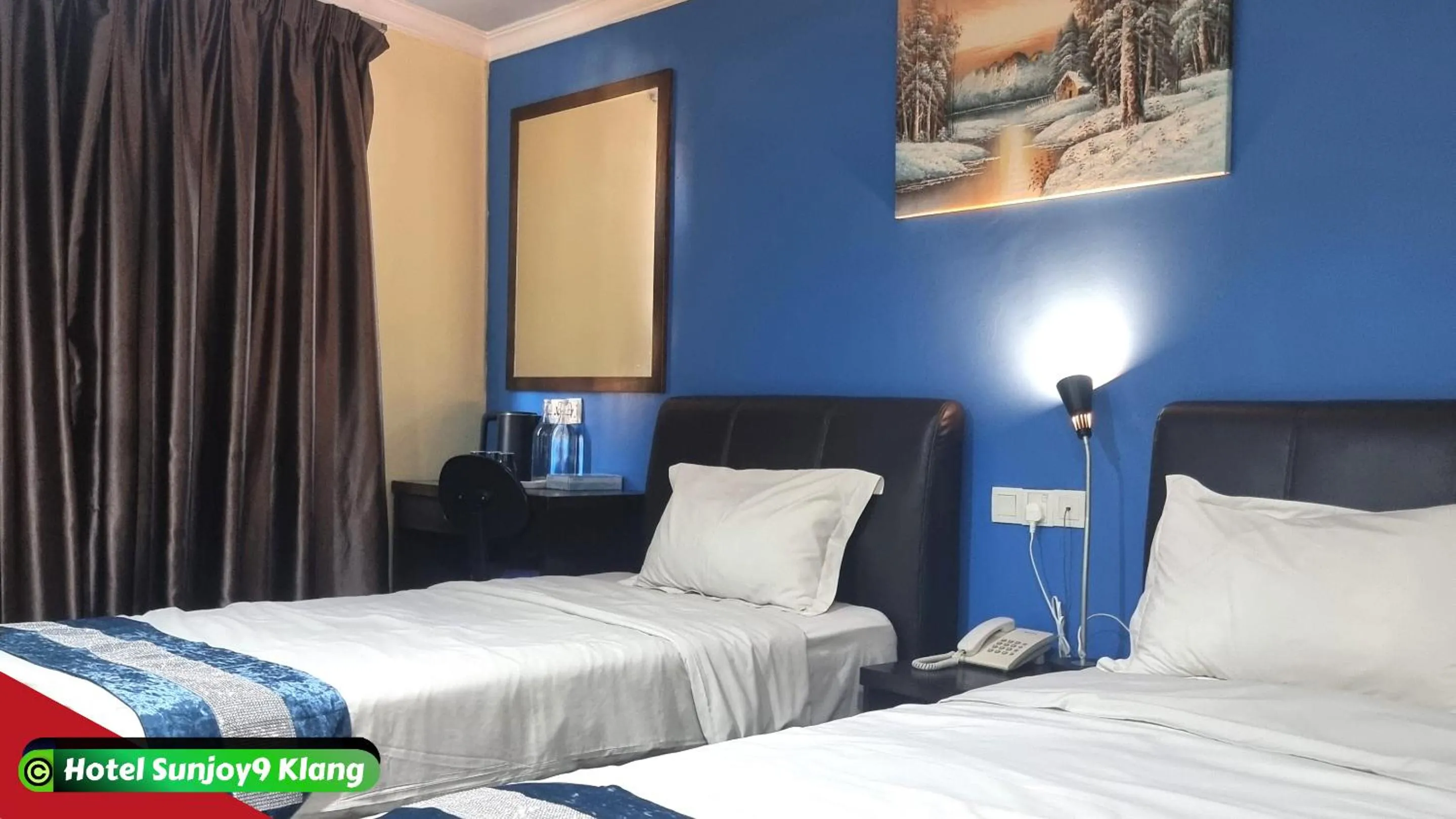 Bed in Hotel Sunjoy9 Klang