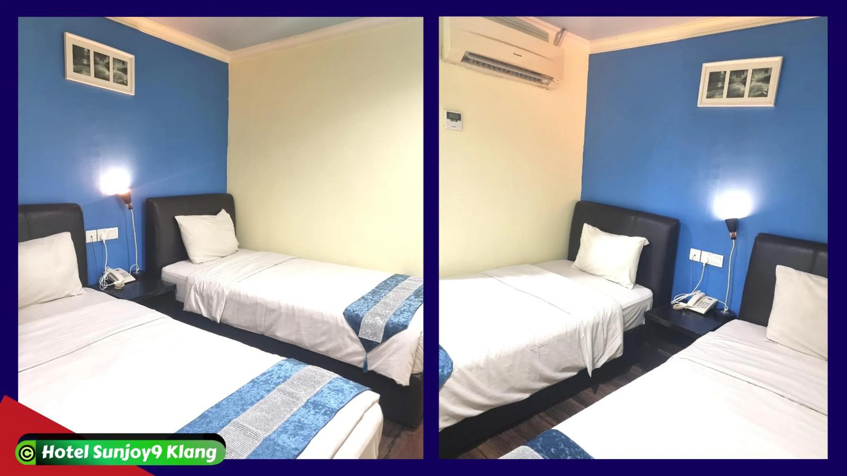 Bed in Hotel Sunjoy9 Klang