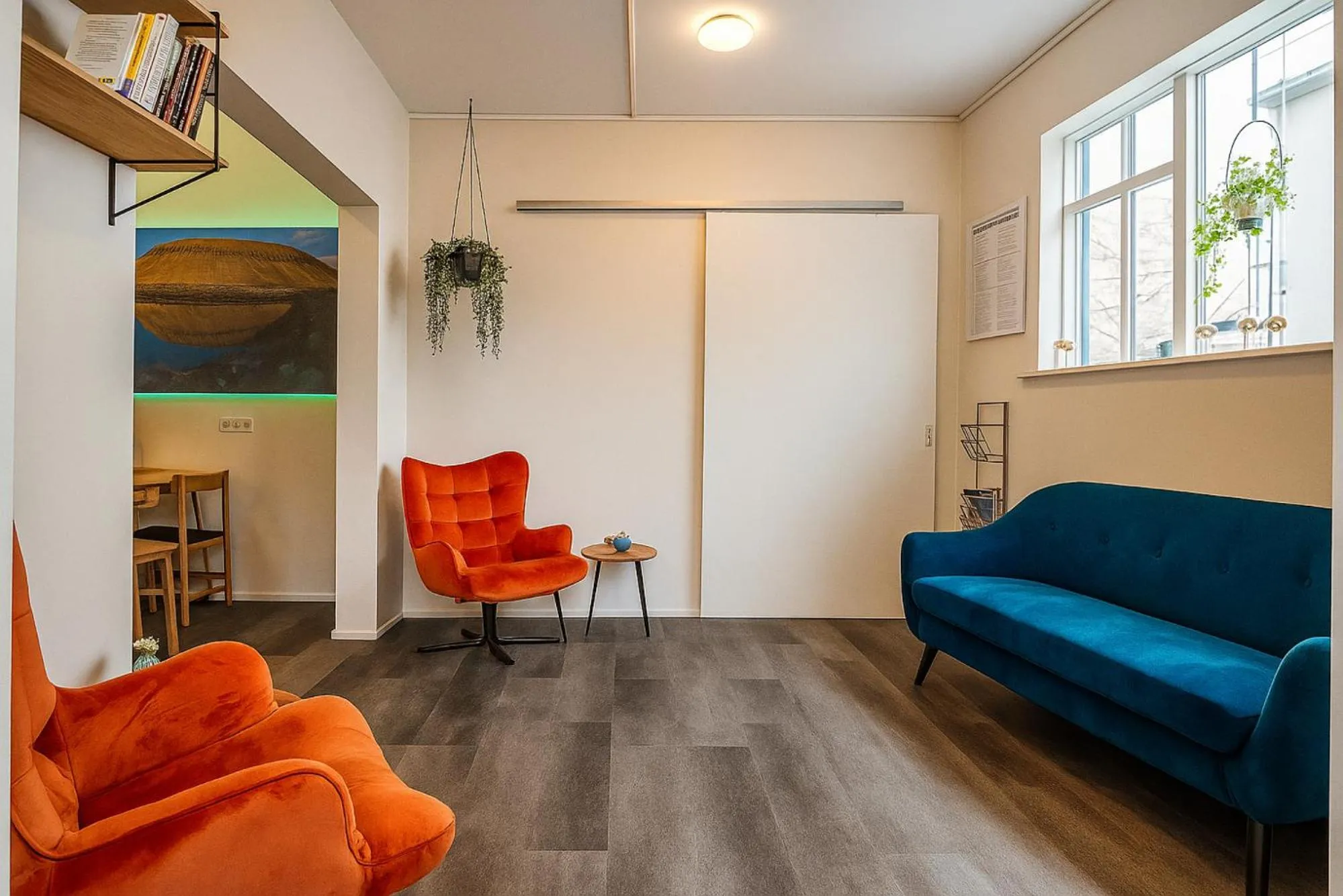 Living room in The Ísafjörður Inn by Ourhotels