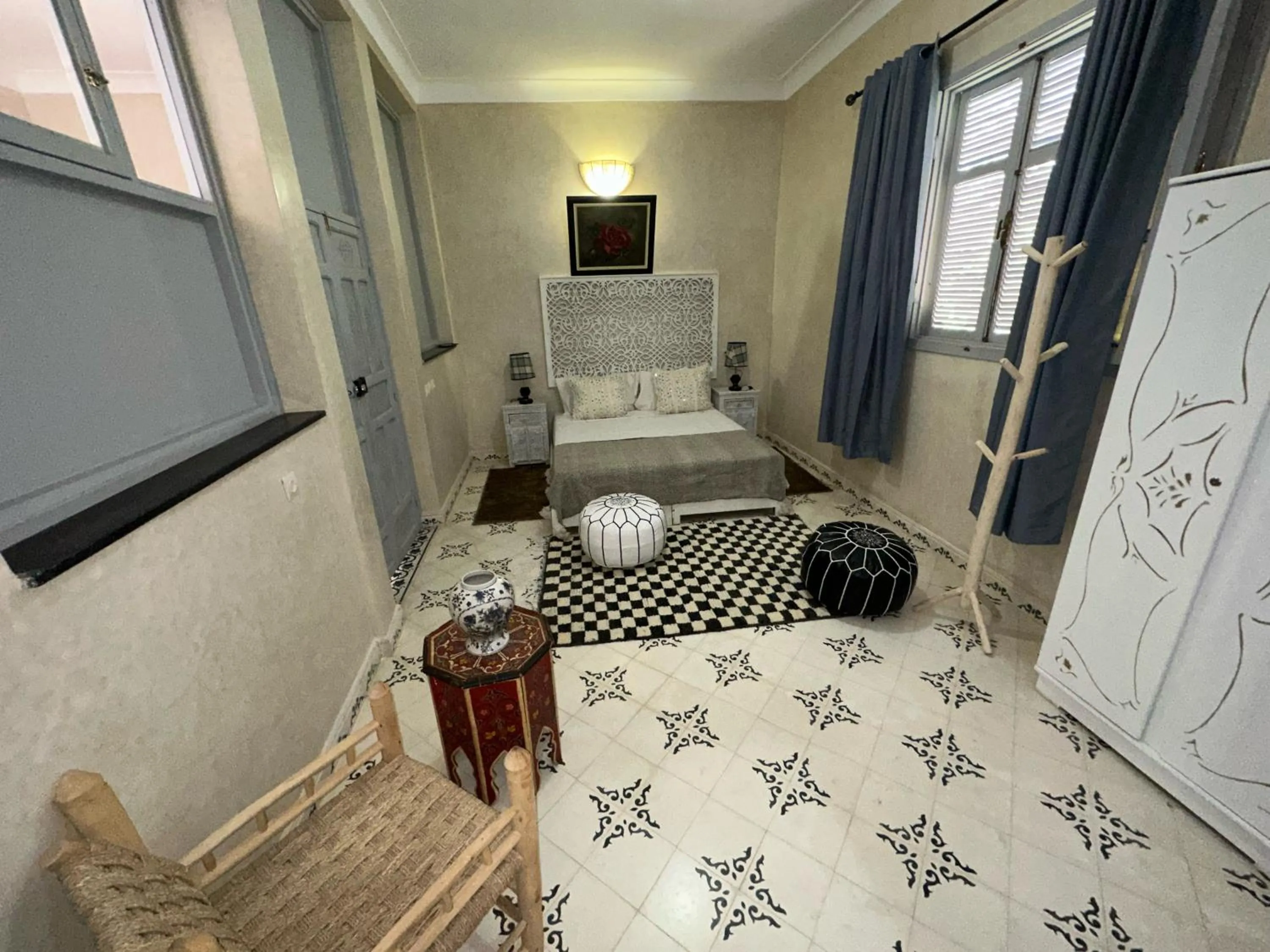 Bed in Oasis Merasi Marrakech