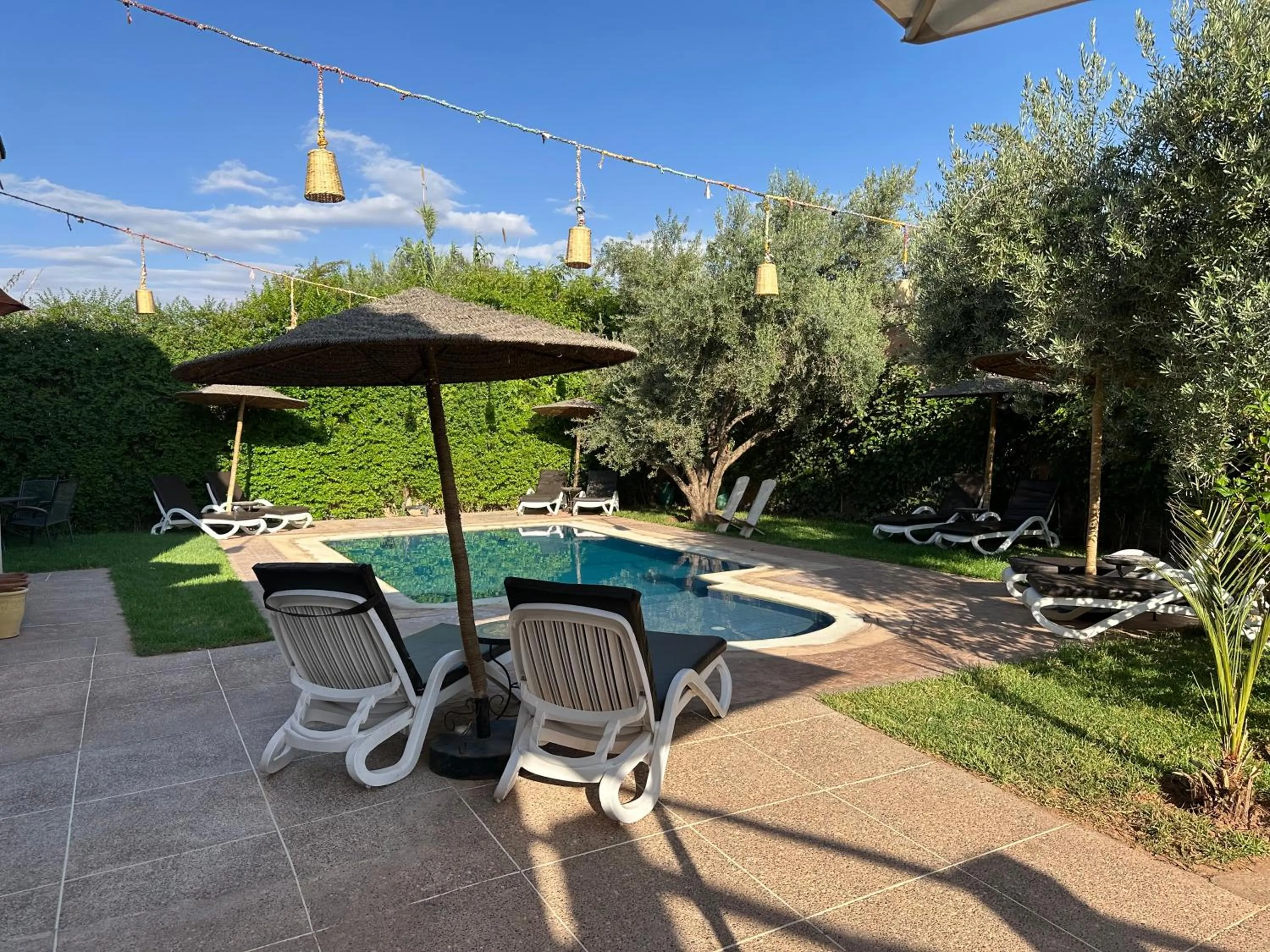 Patio in Oasis Merasi Marrakech