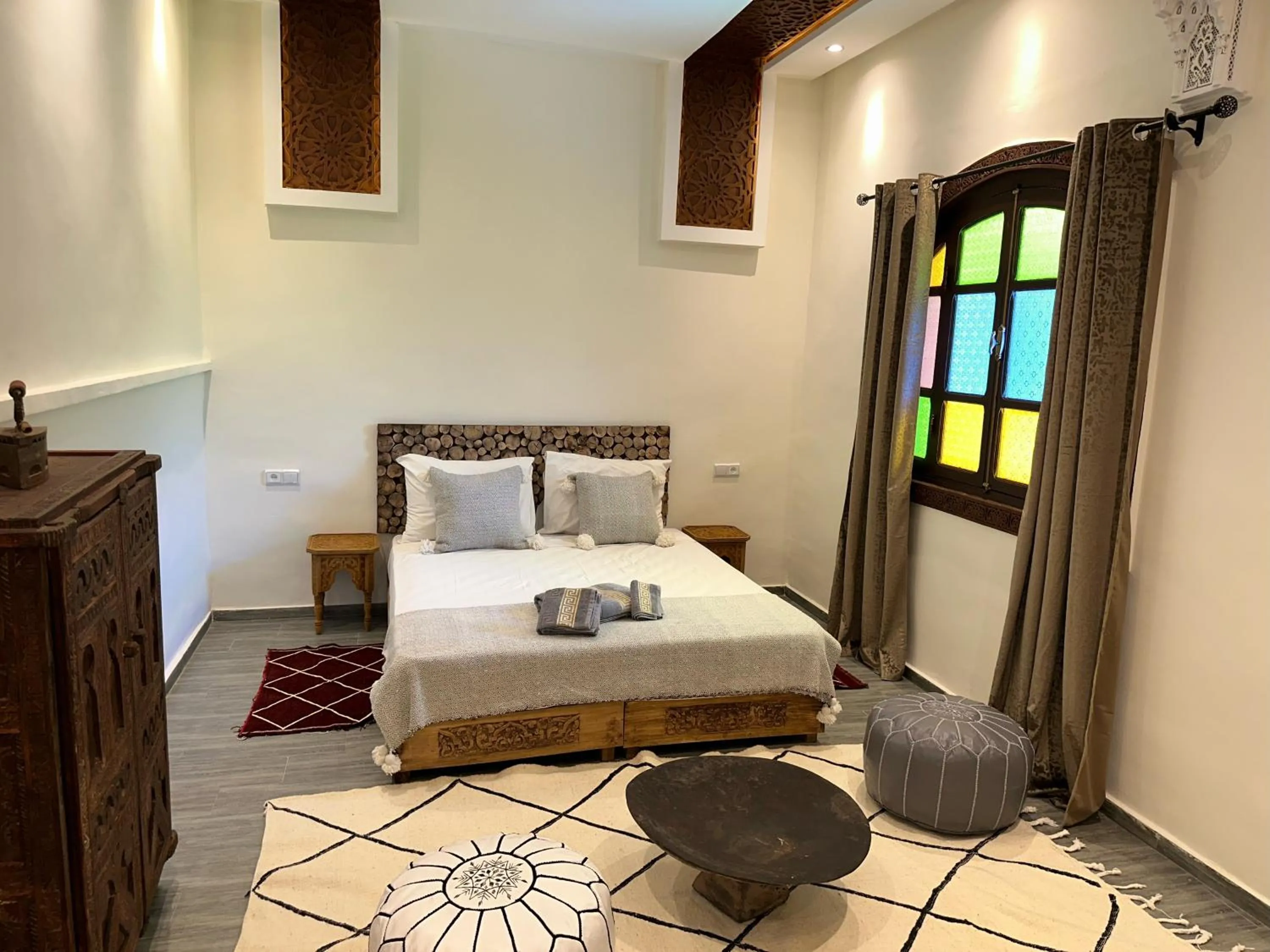 Bed in Oasis Merasi Marrakech