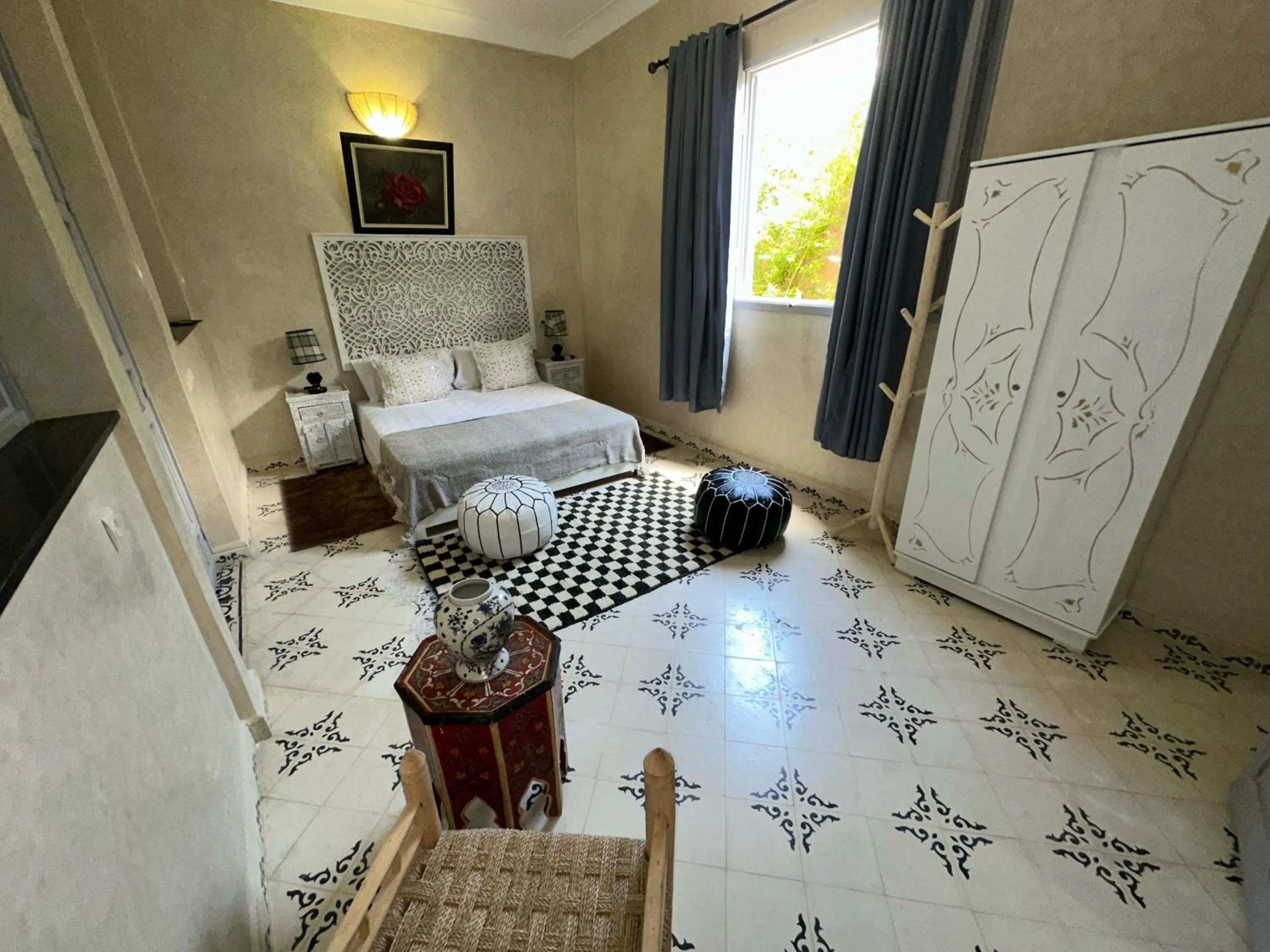 Bed in Oasis Merasi Marrakech