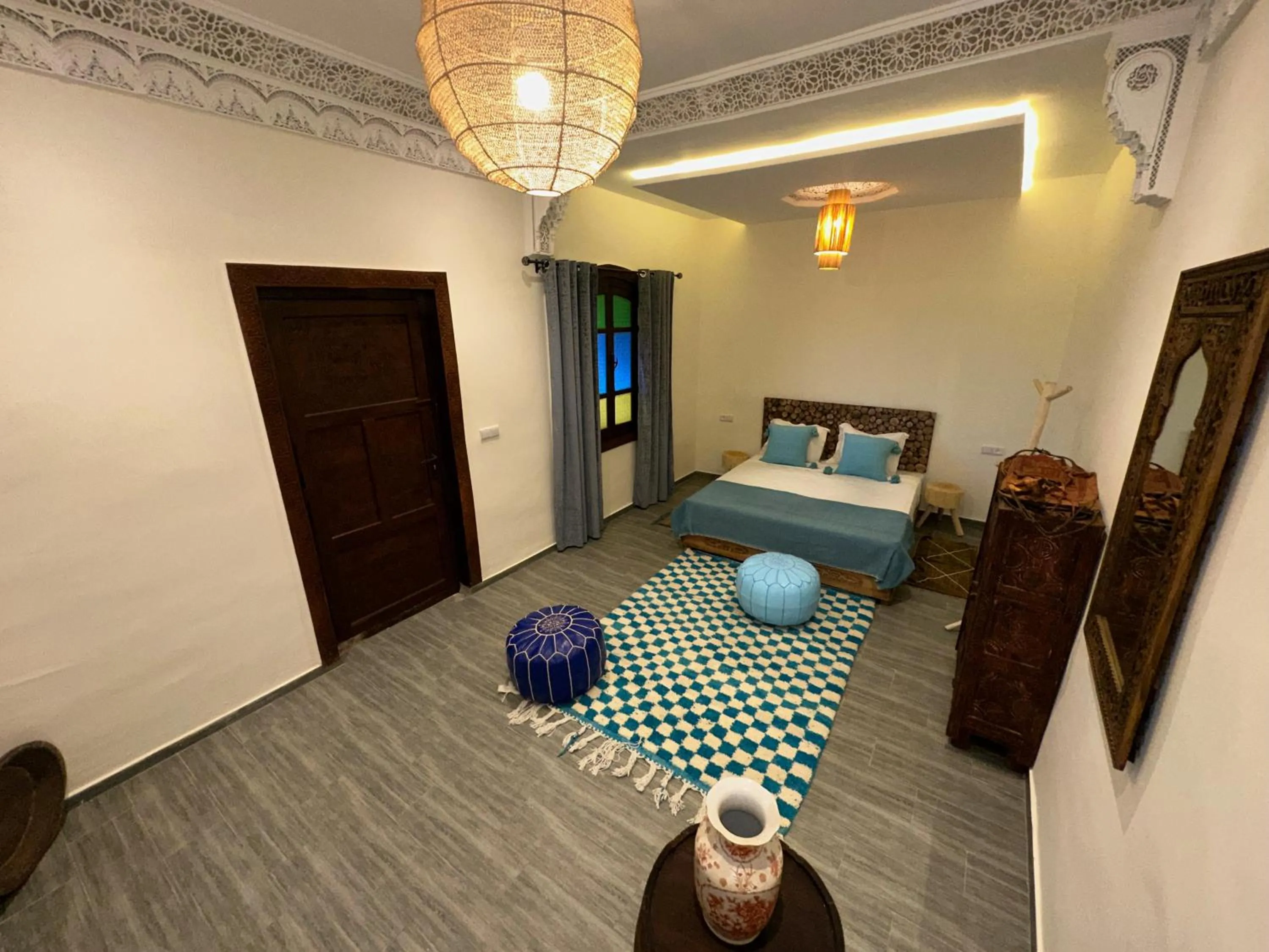 Bed in Oasis Merasi Marrakech