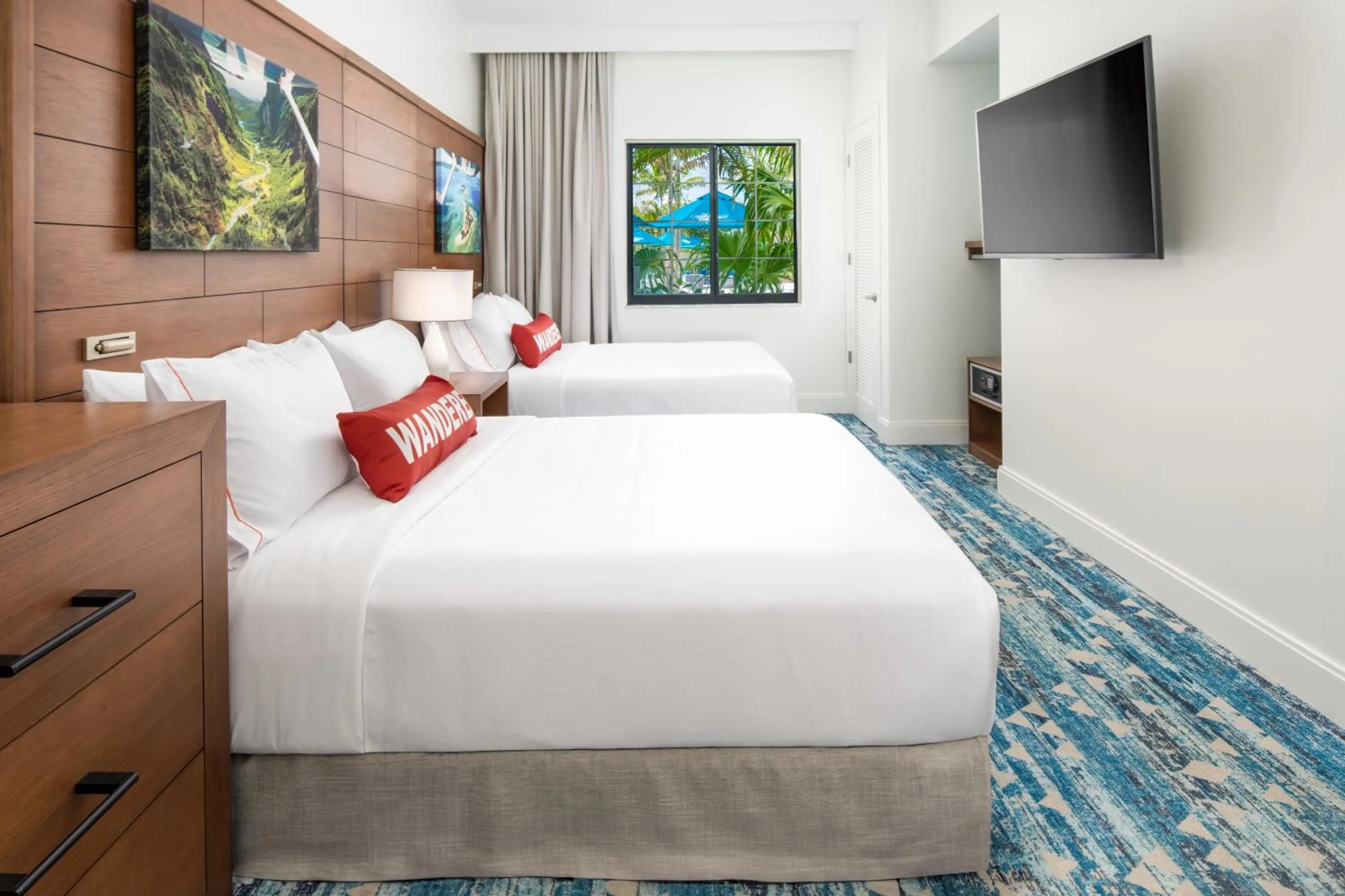 Bedroom, Bed in Compass by Margaritaville Hotel Naples