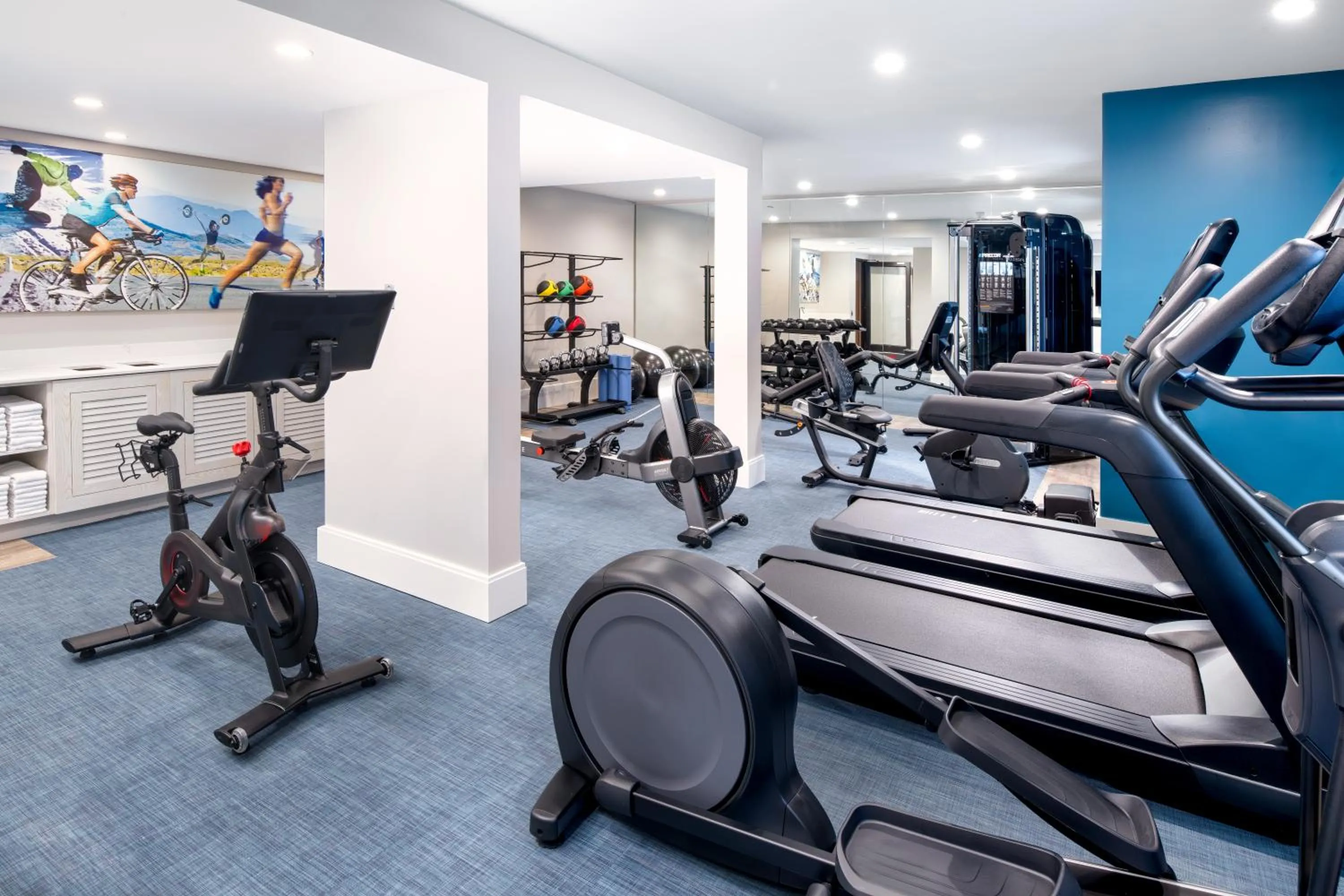 Fitness centre/facilities in Compass by Margaritaville Hotel Naples