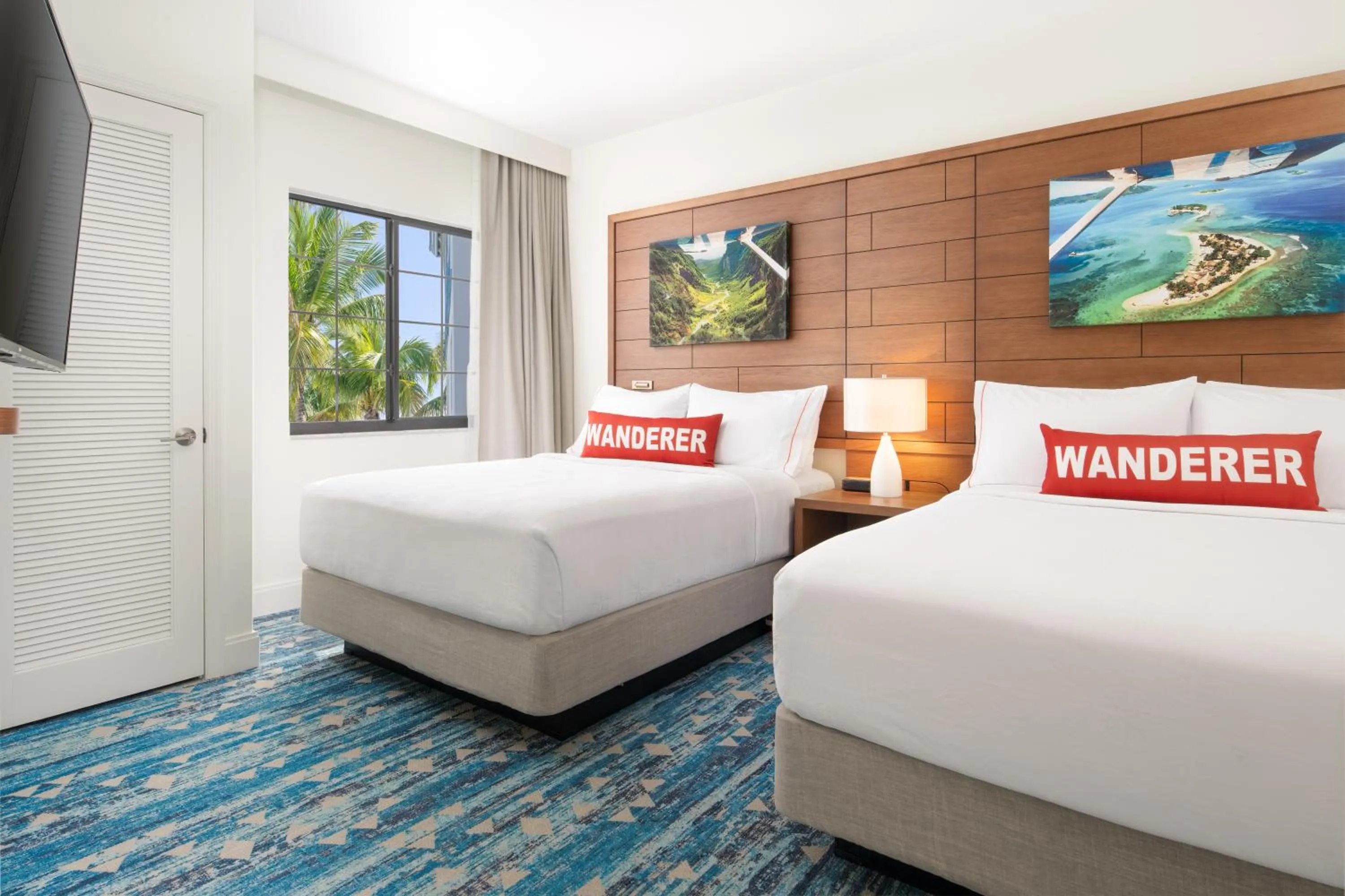 Bedroom, Bed in Compass by Margaritaville Hotel Naples