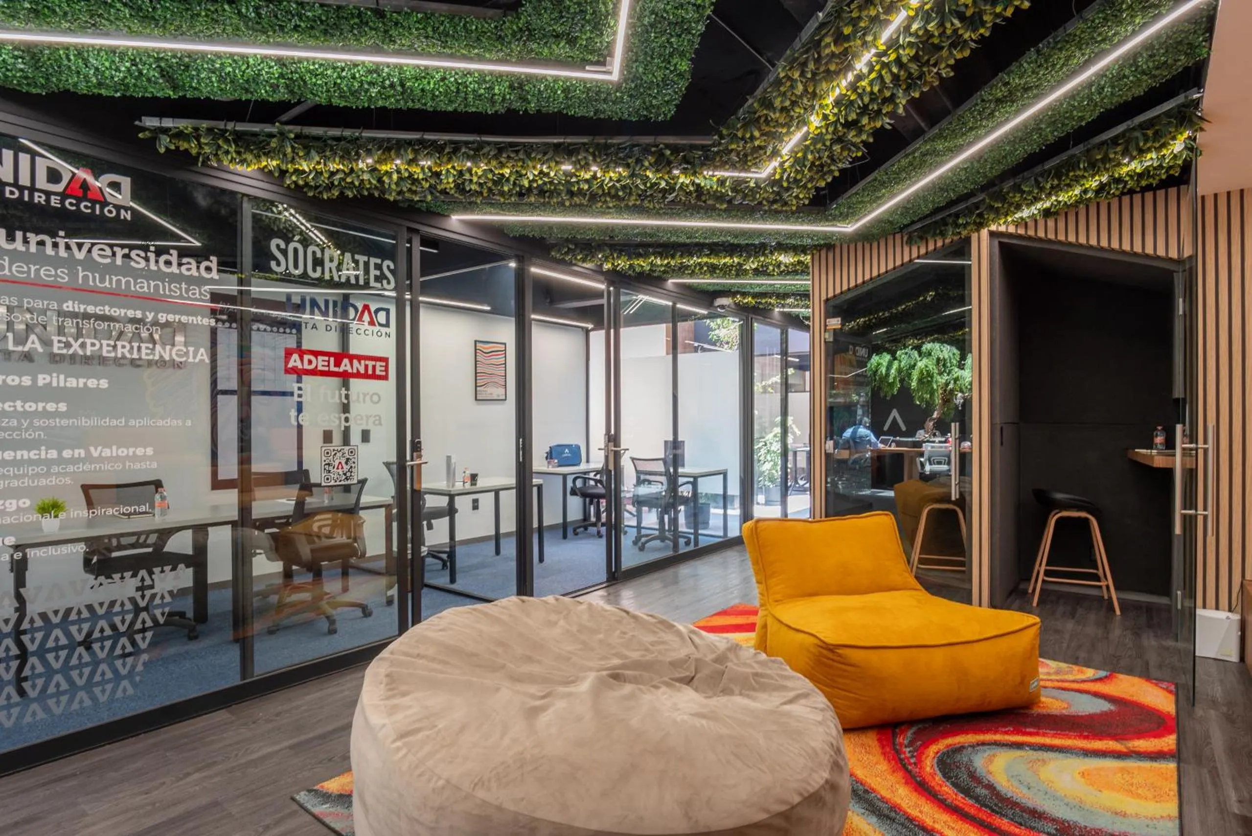 Seating area in Be Local