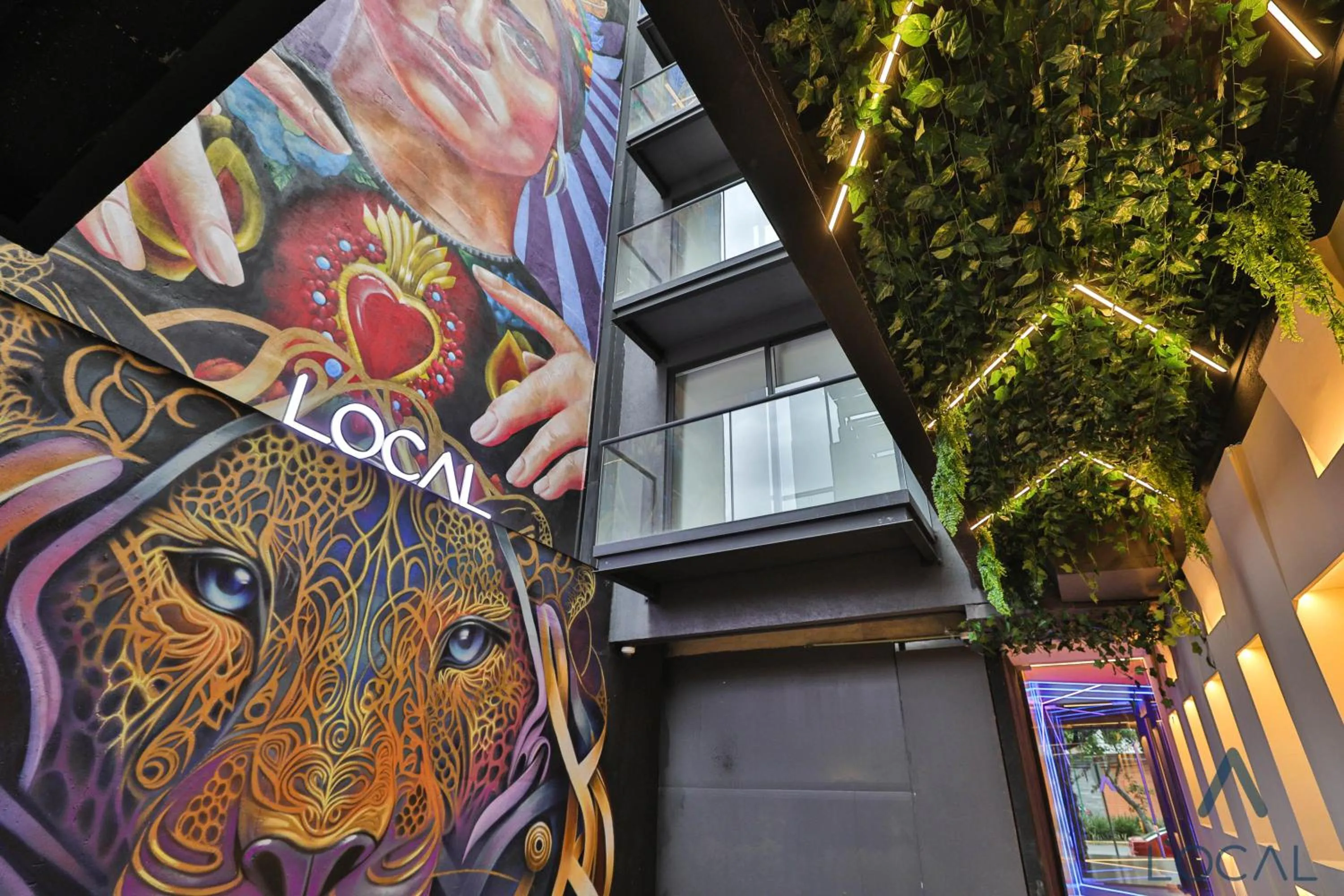 Decorative detail in Be Local